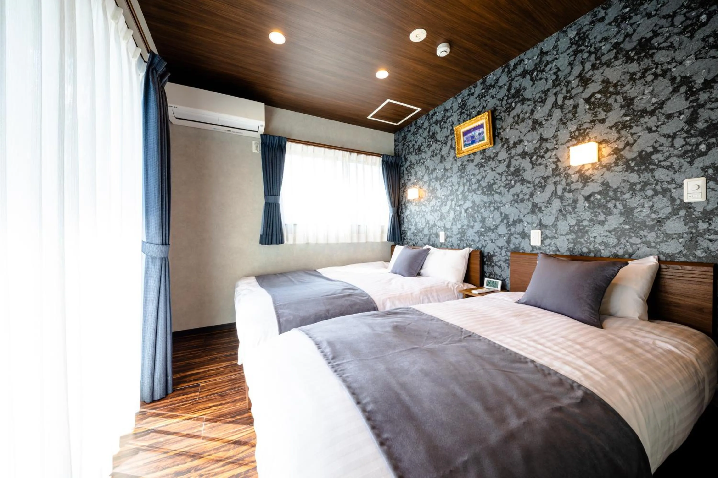 Bed in 22 ORIYA Mt Fuji -錦NISHIKI-