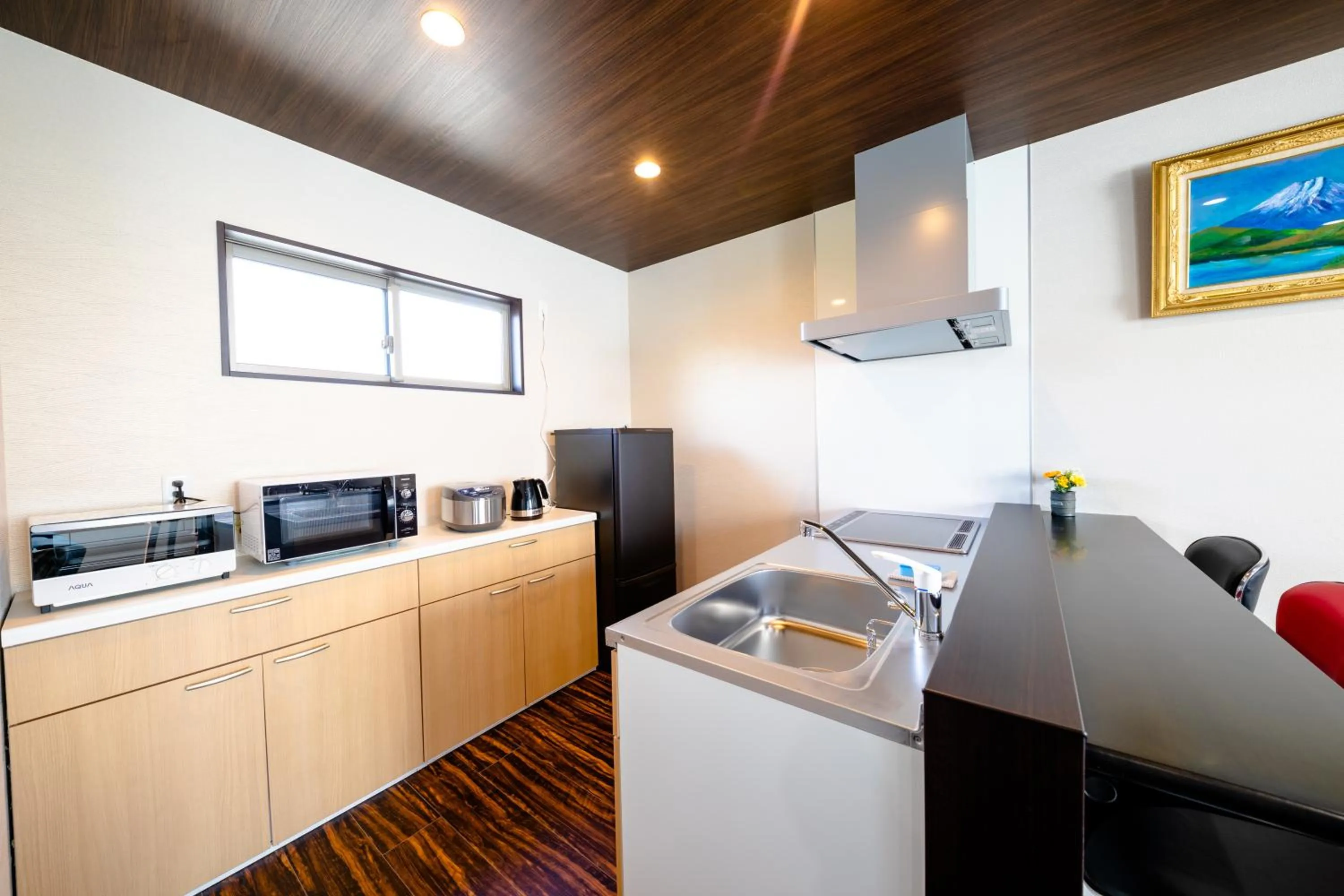 Kitchen or kitchenette in 22 ORIYA Mt Fuji -錦NISHIKI-