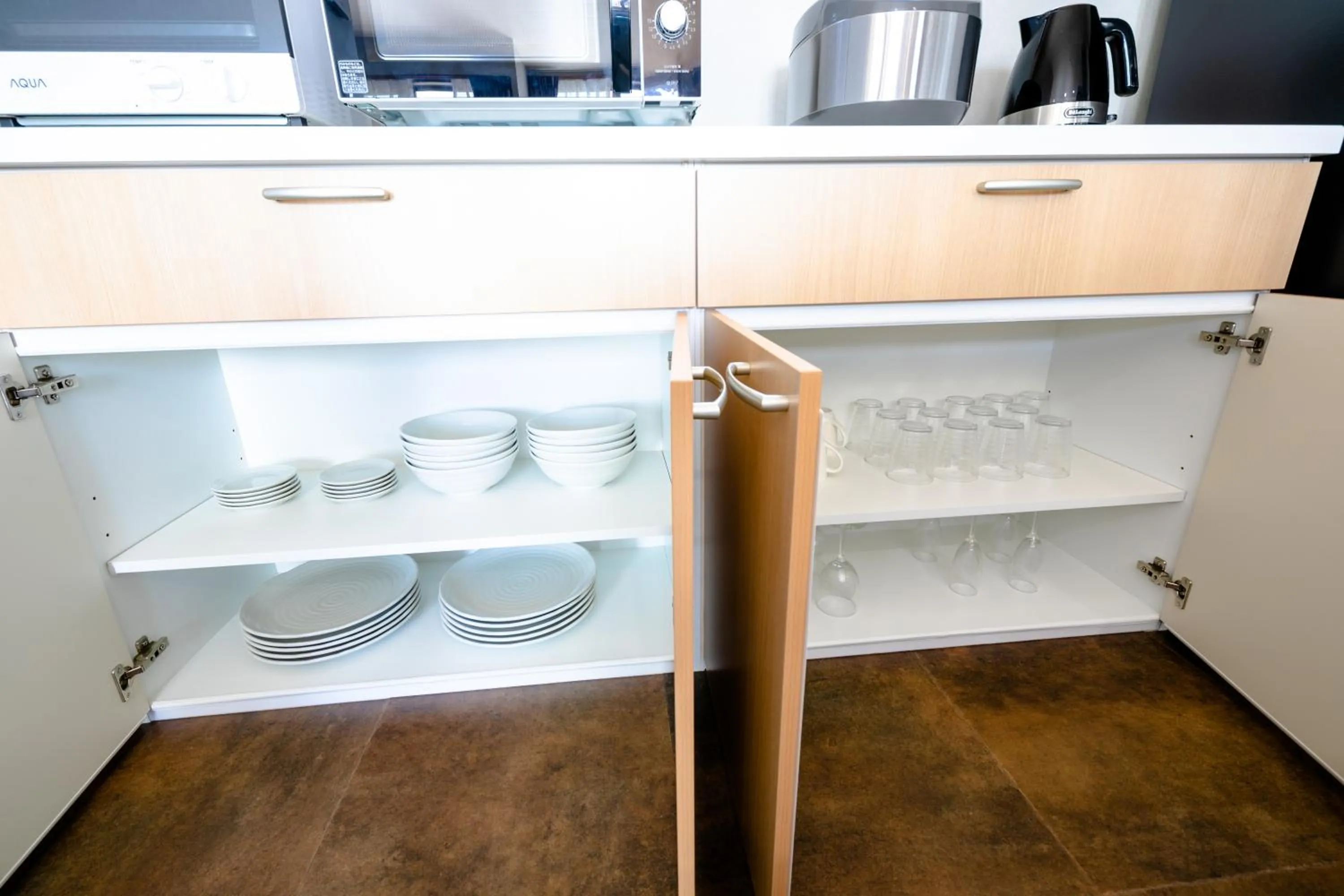 Kitchen or kitchenette in 22 ORIYA Mt Fuji -錦NISHIKI-