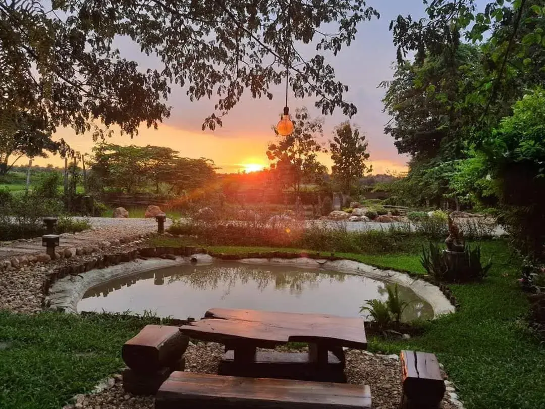 Twin Room with Garden View in SuanGlangNa Twin Room with Garden View in SuanGlangNa