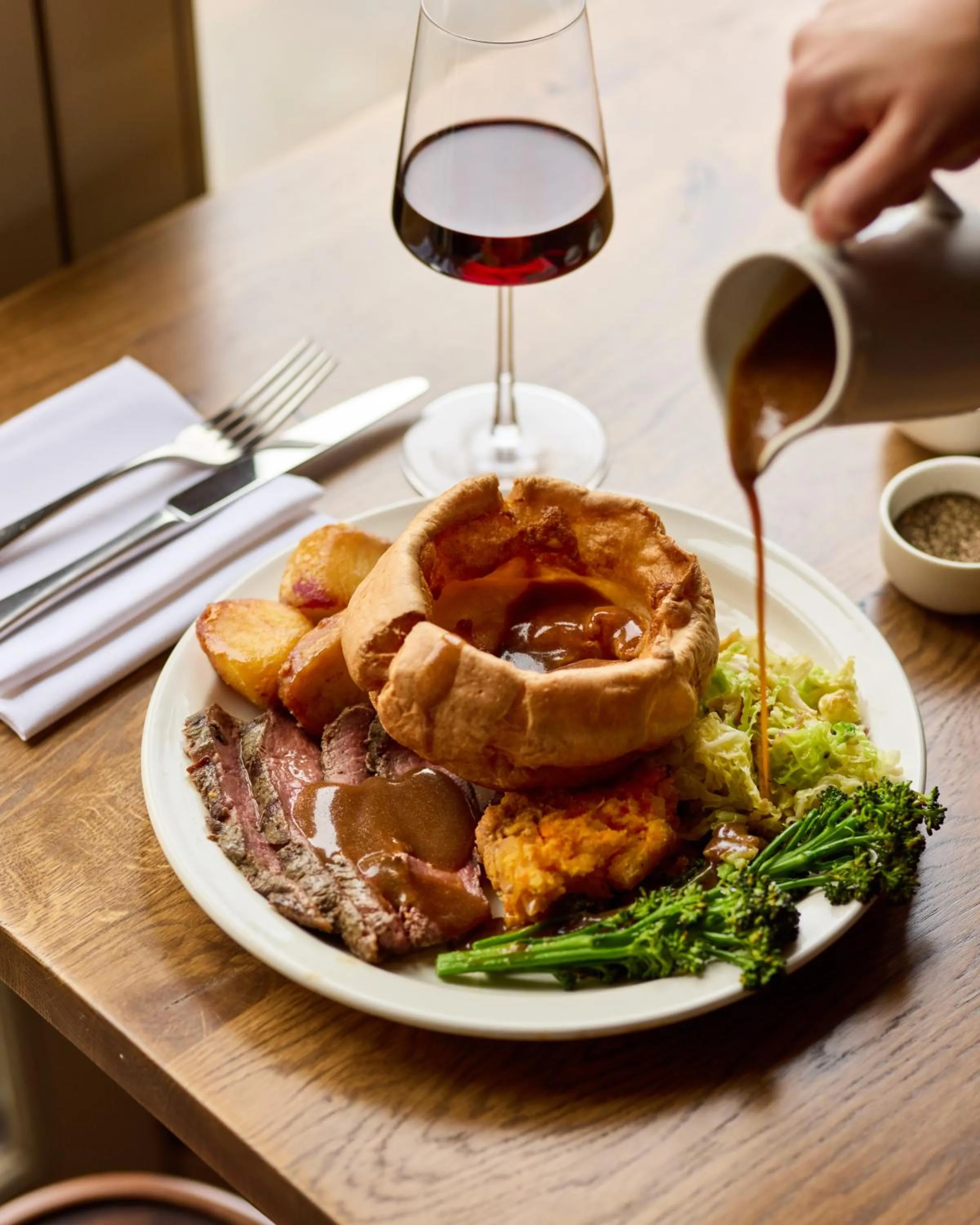 Food in The Harcourt Arms