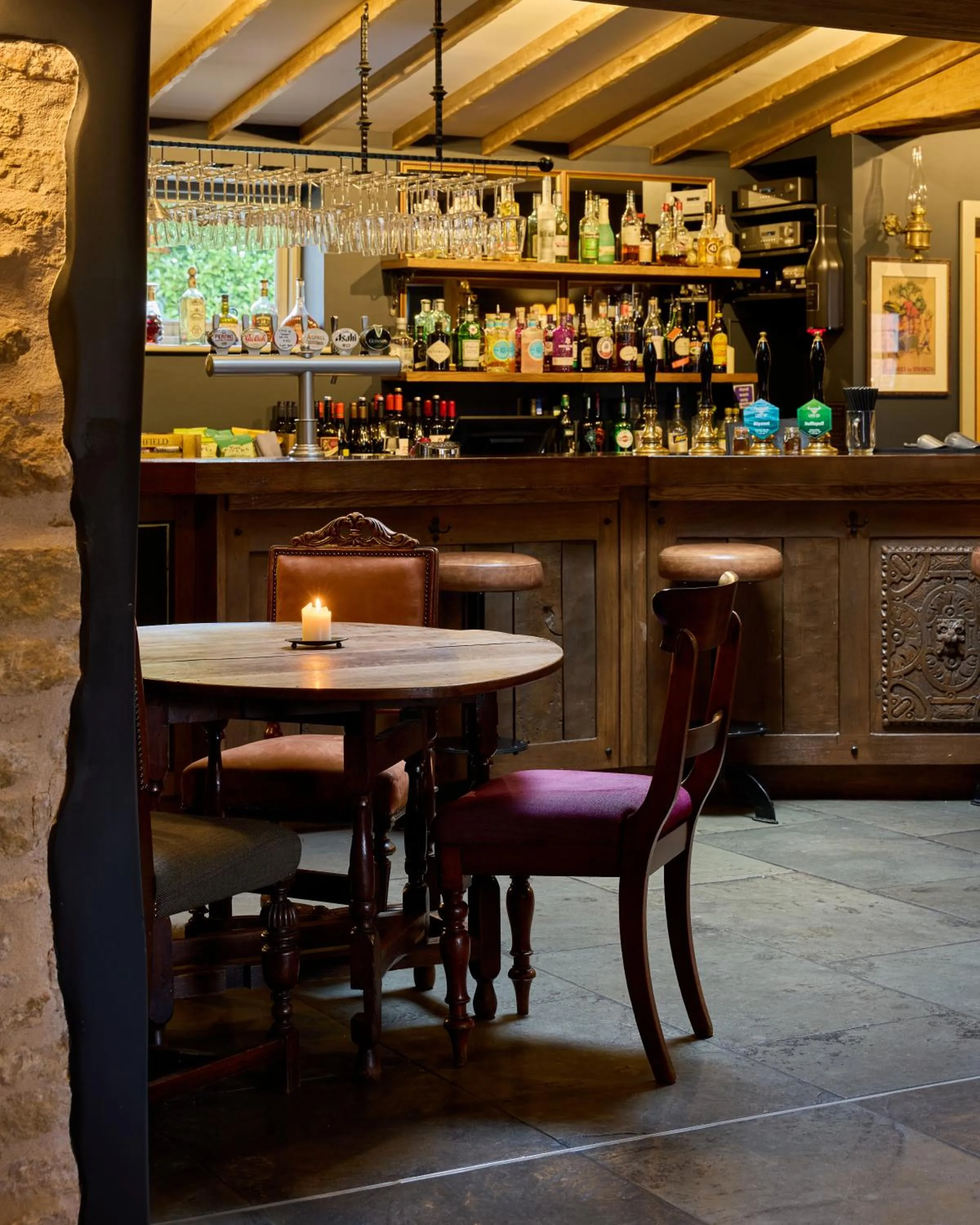 Lounge or bar in The Harcourt Arms