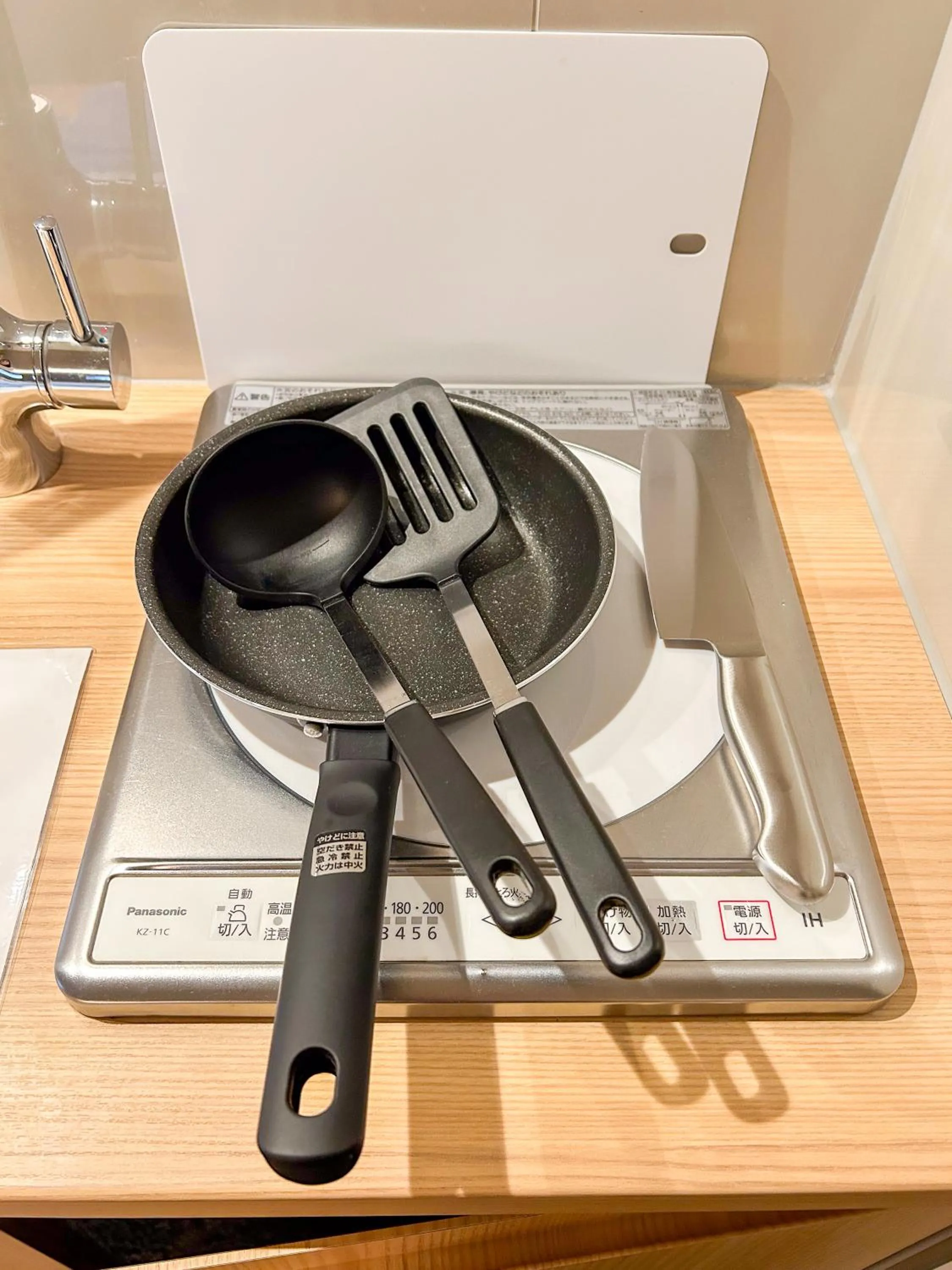 Kitchen or kitchenette in Hotel Naranohamori