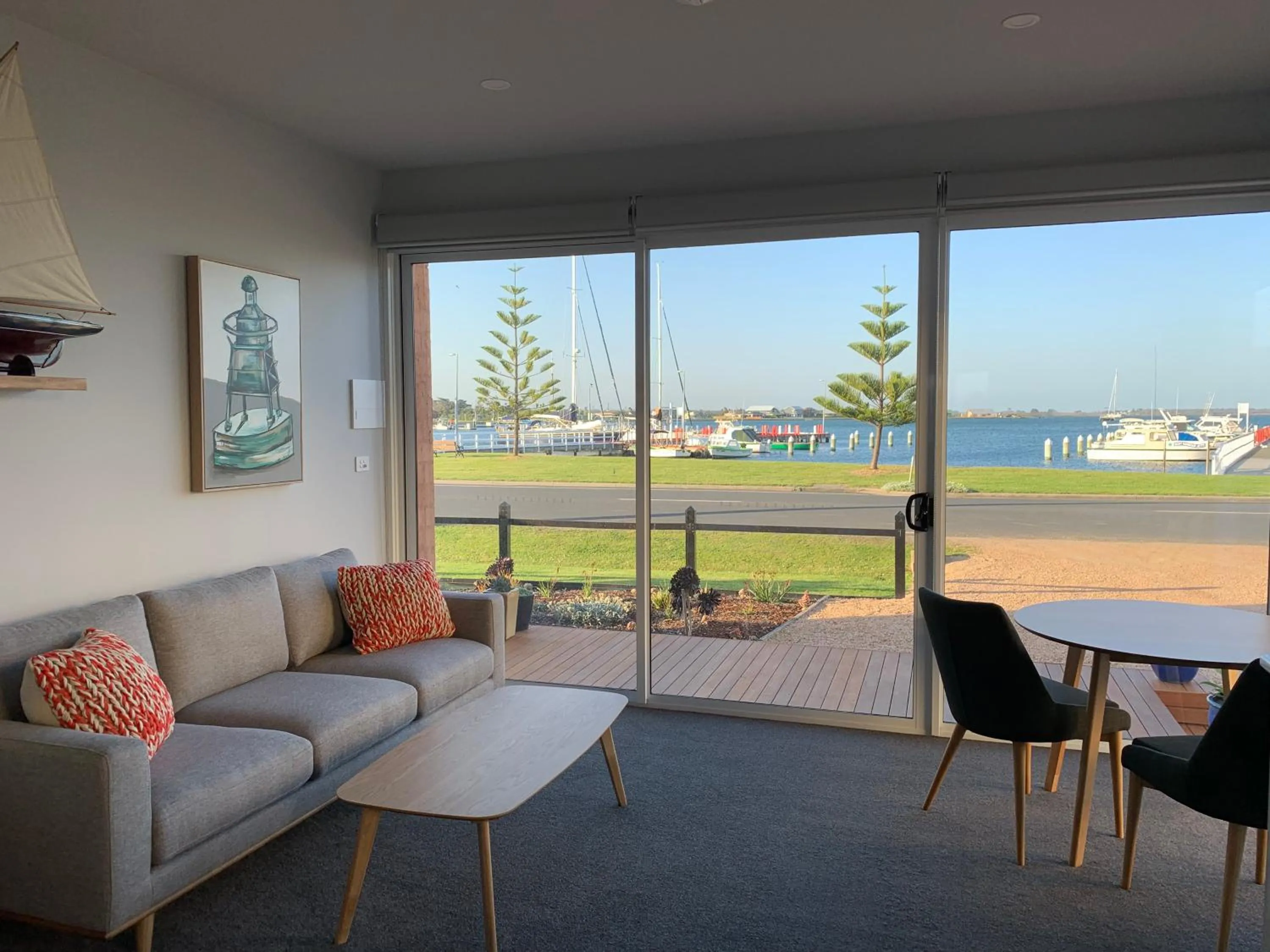 Living room in Boat Harbour Jetty B&B