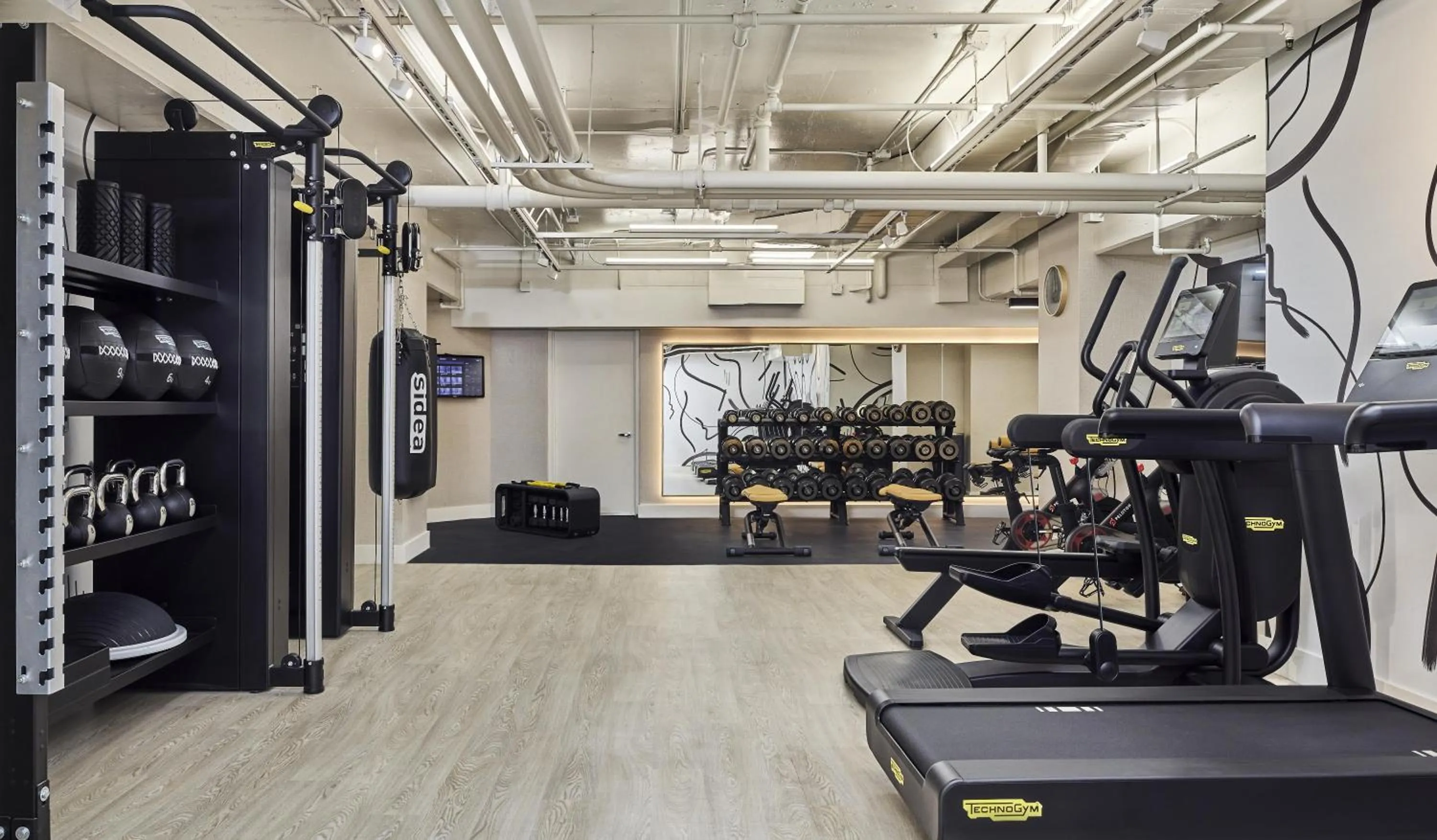 Fitness centre/facilities in Cameo Beverly Hills, LXR Hotels & Resorts