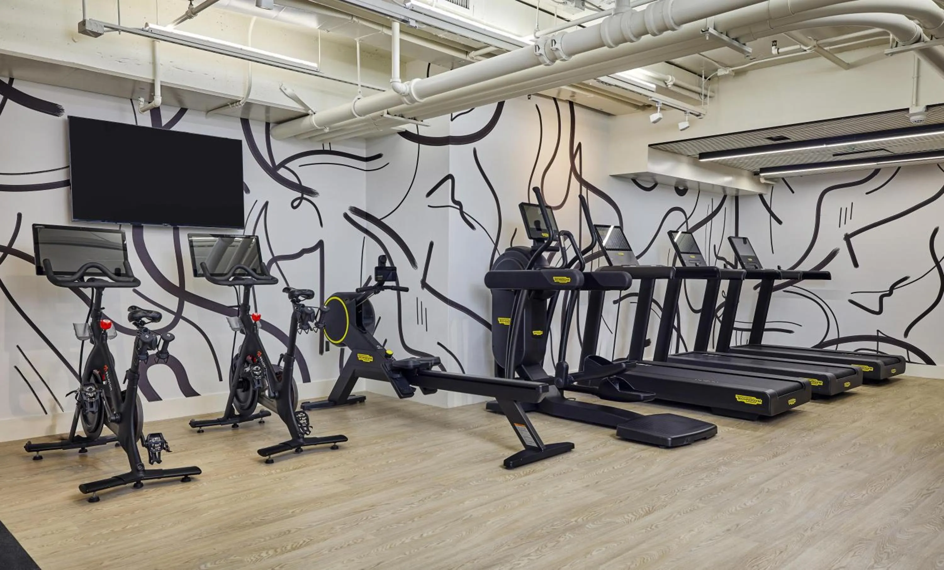 Fitness centre/facilities in Cameo Beverly Hills, LXR Hotels & Resorts