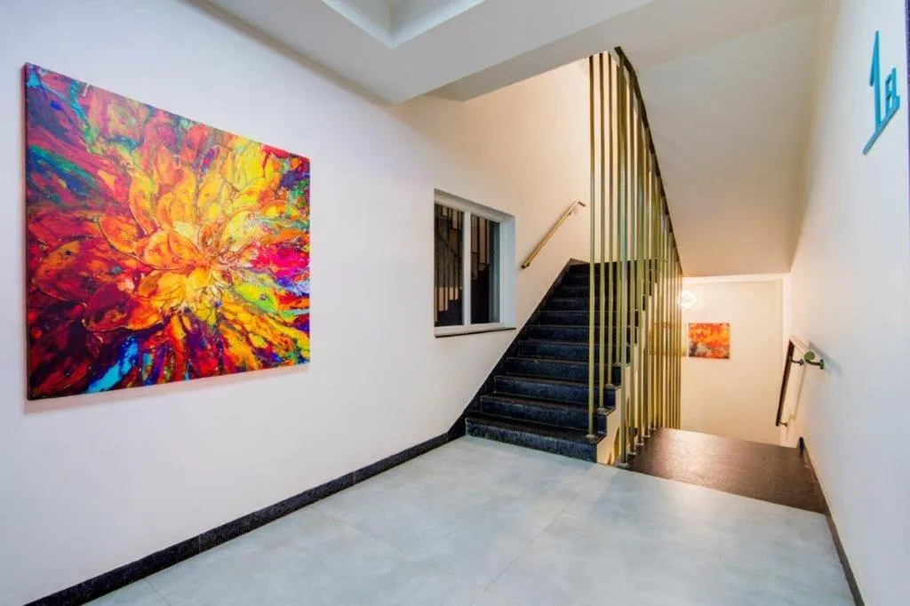 Decorative detail in Arunaa Inn Airport Hotel,Chennai