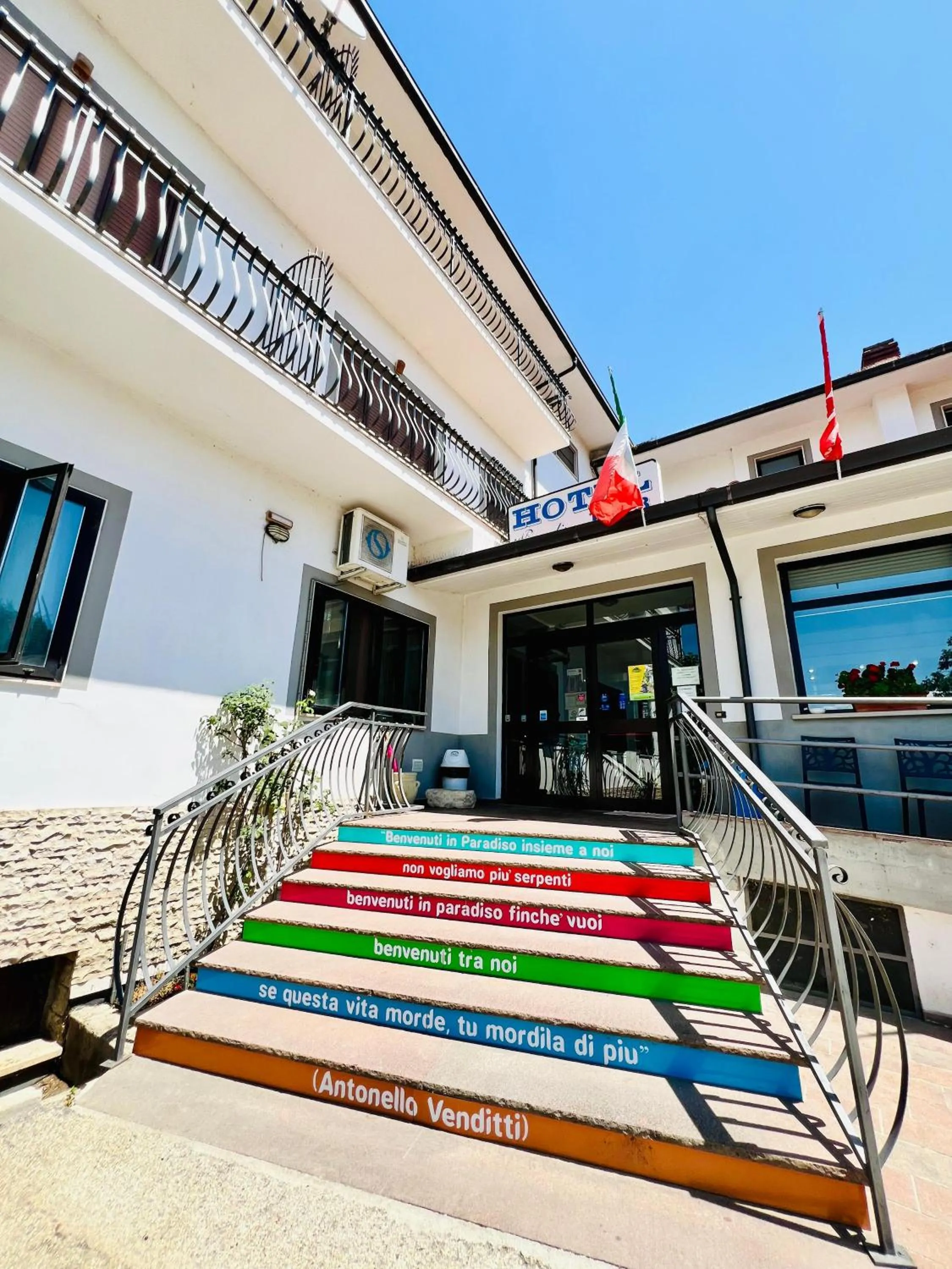 Property building in Hotel Paradiso