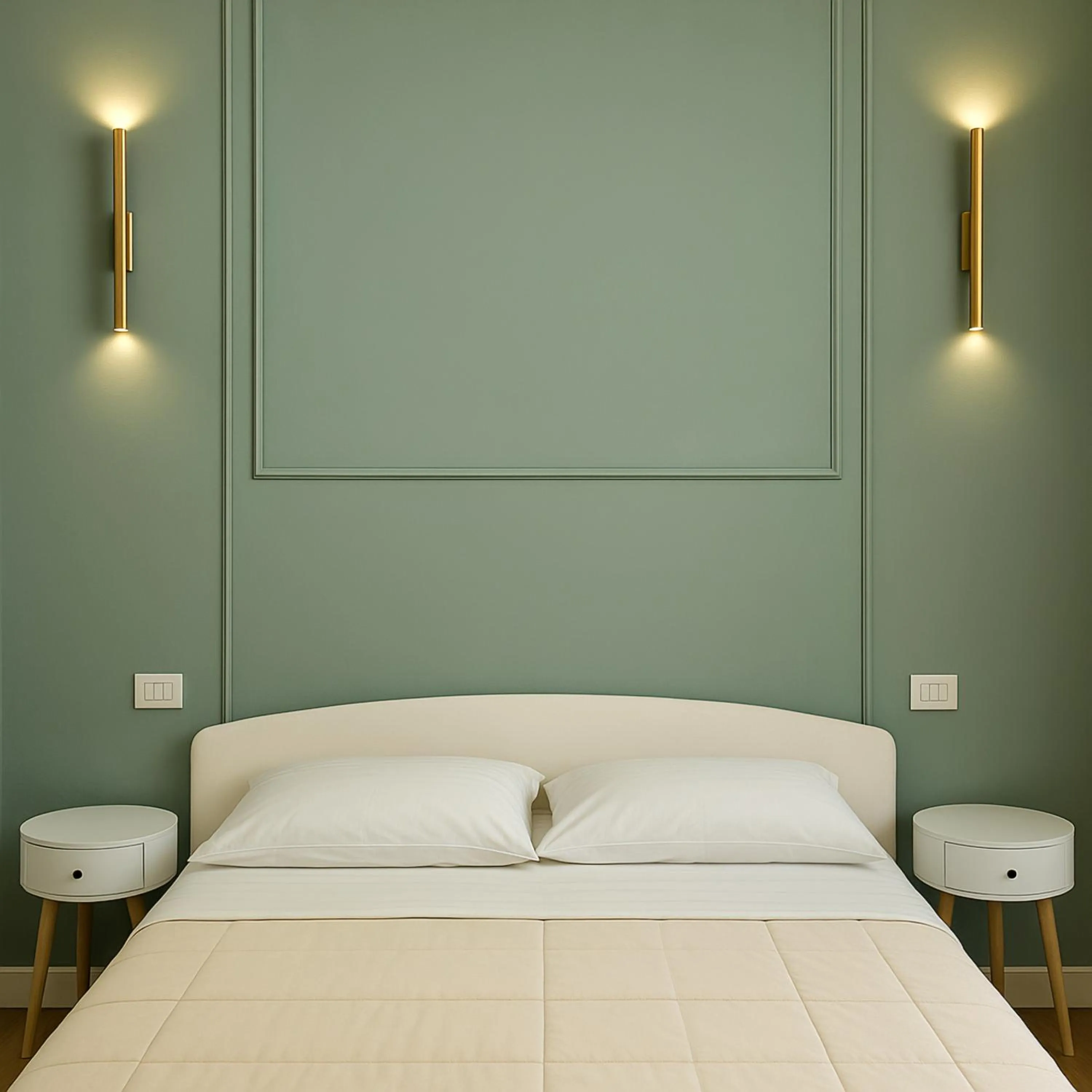 Bed in B&B Aurelia Garden Rooms