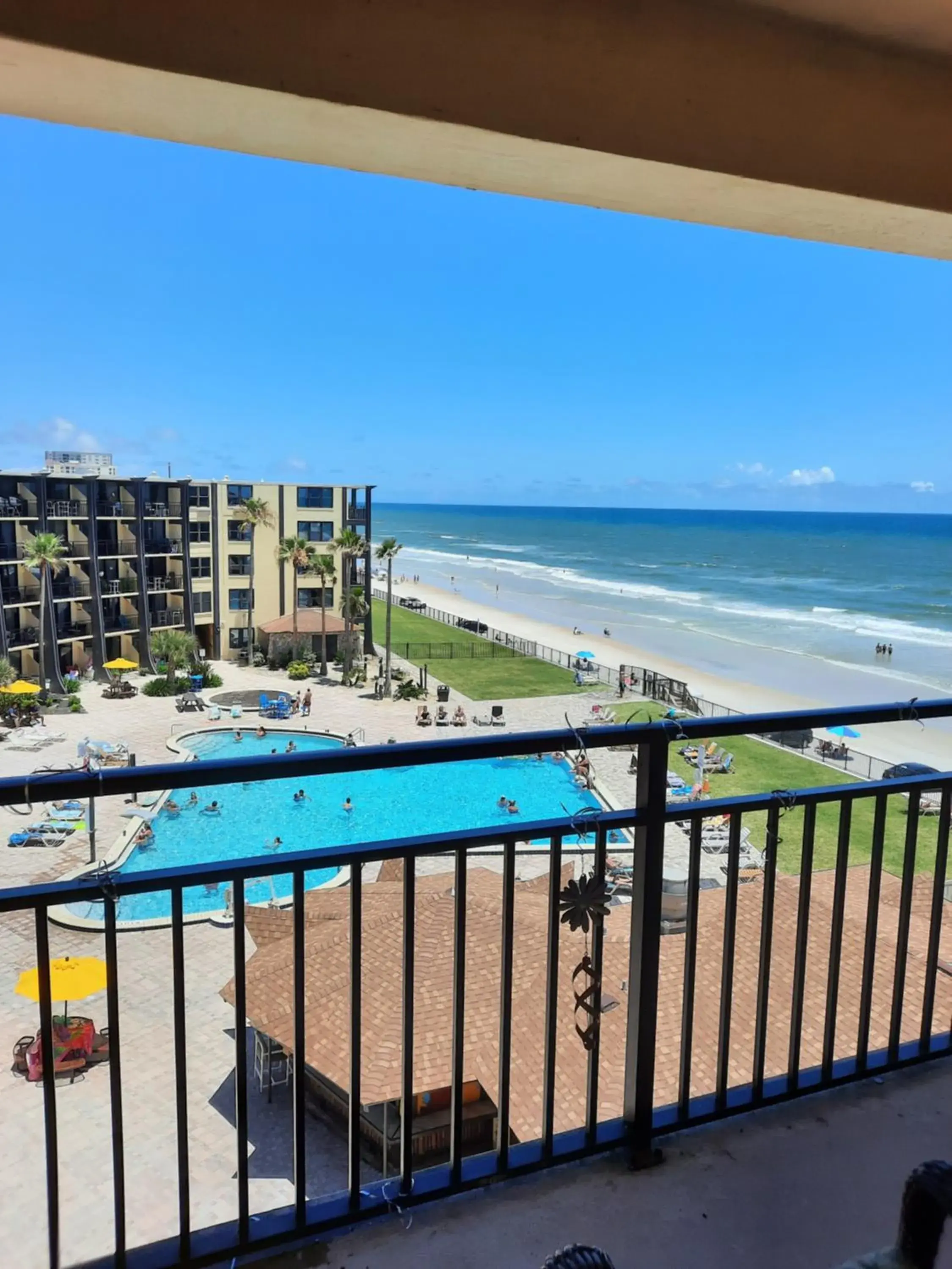 Studio with Ocean View in Daytona Beach Hawaiian Inn Studio with Ocean View in Daytona Beach Hawaiian Inn