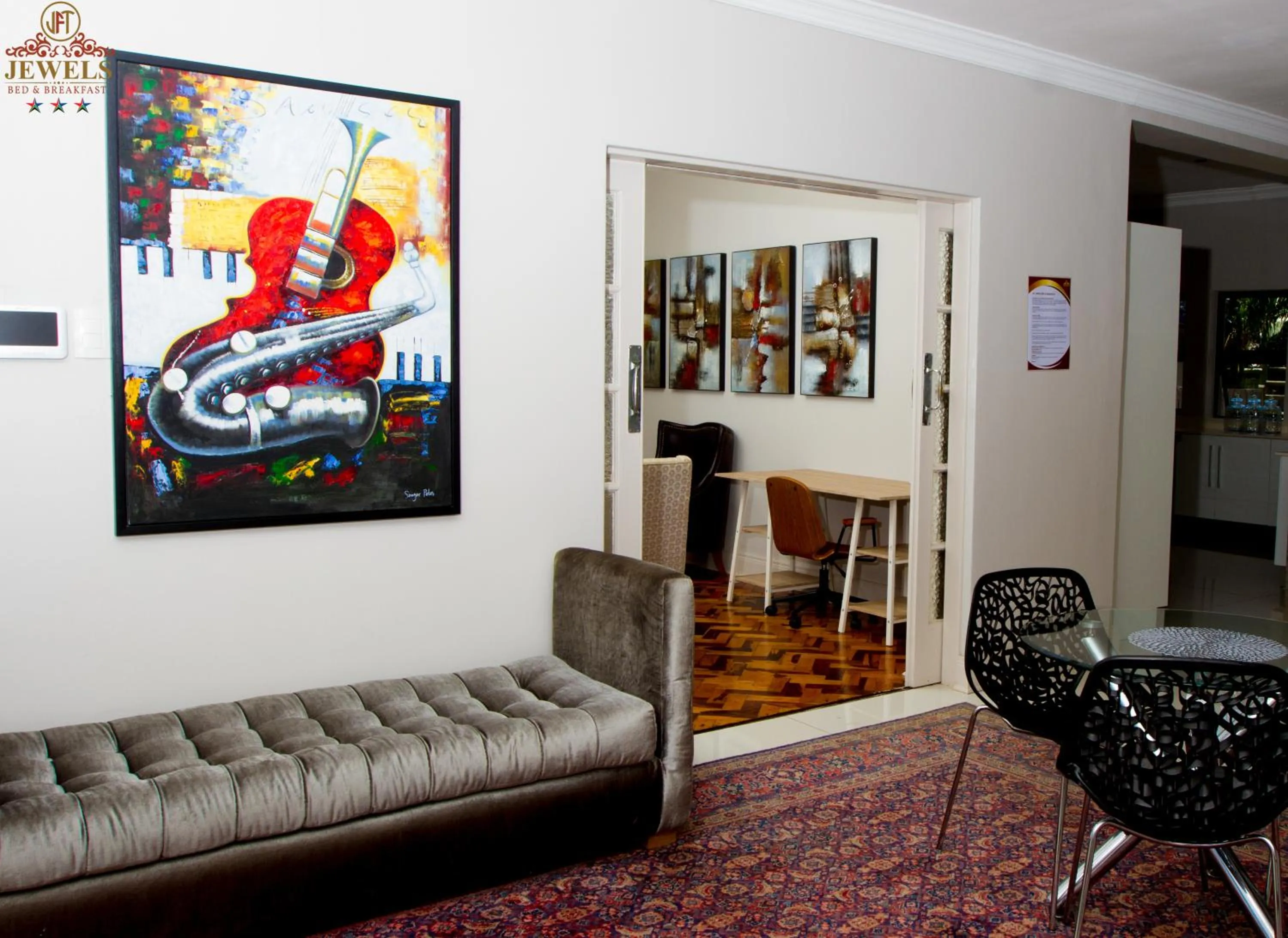 Facade/entrance in JFT Jewels Guest House