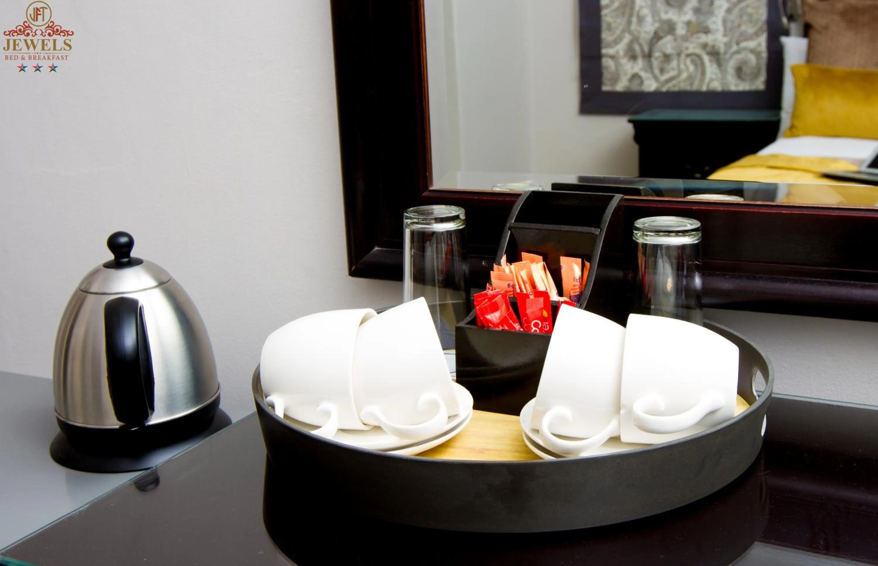 Coffee/tea facilities, Bed in JFT Jewels Guest House