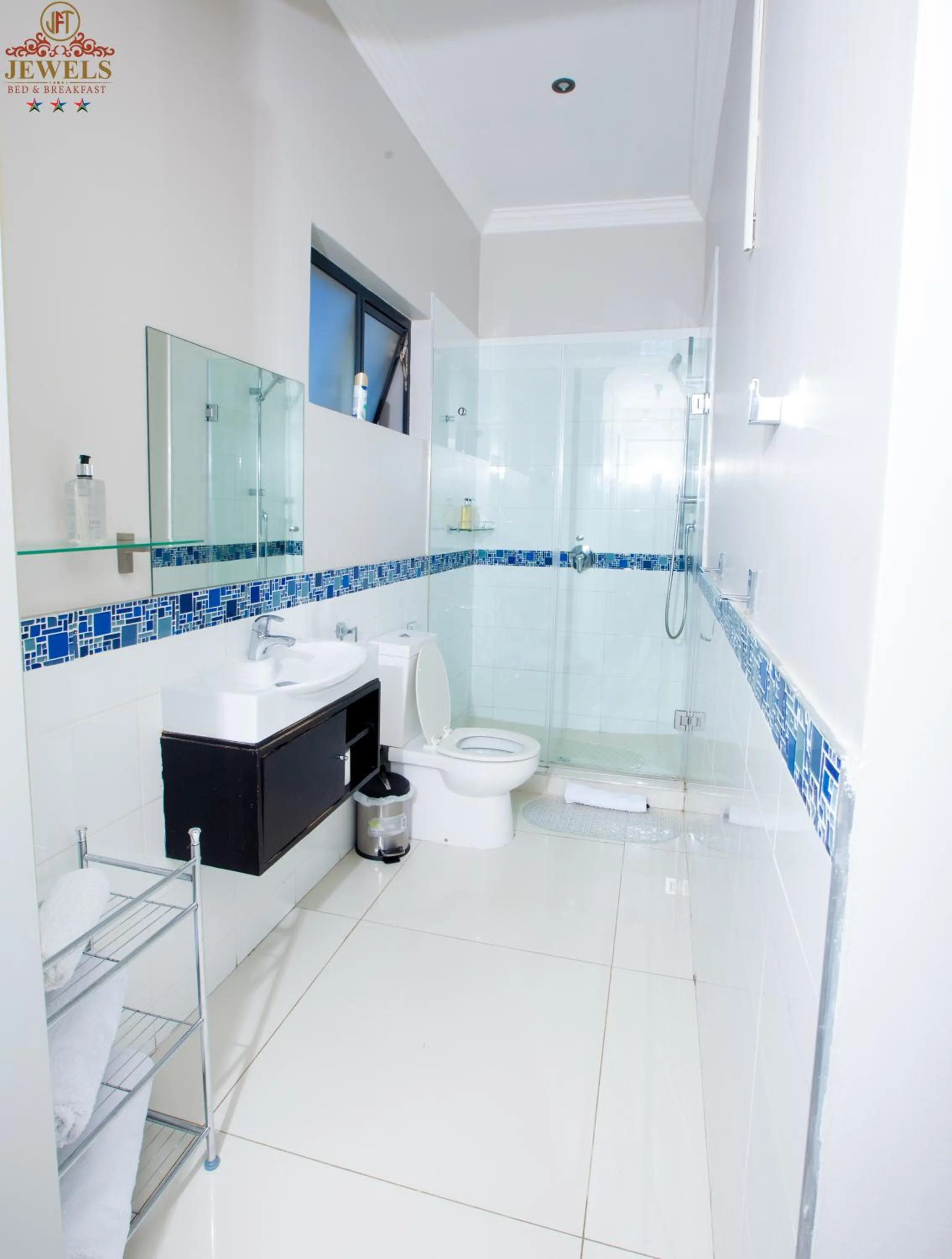 Shower in JFT Jewels Guest House