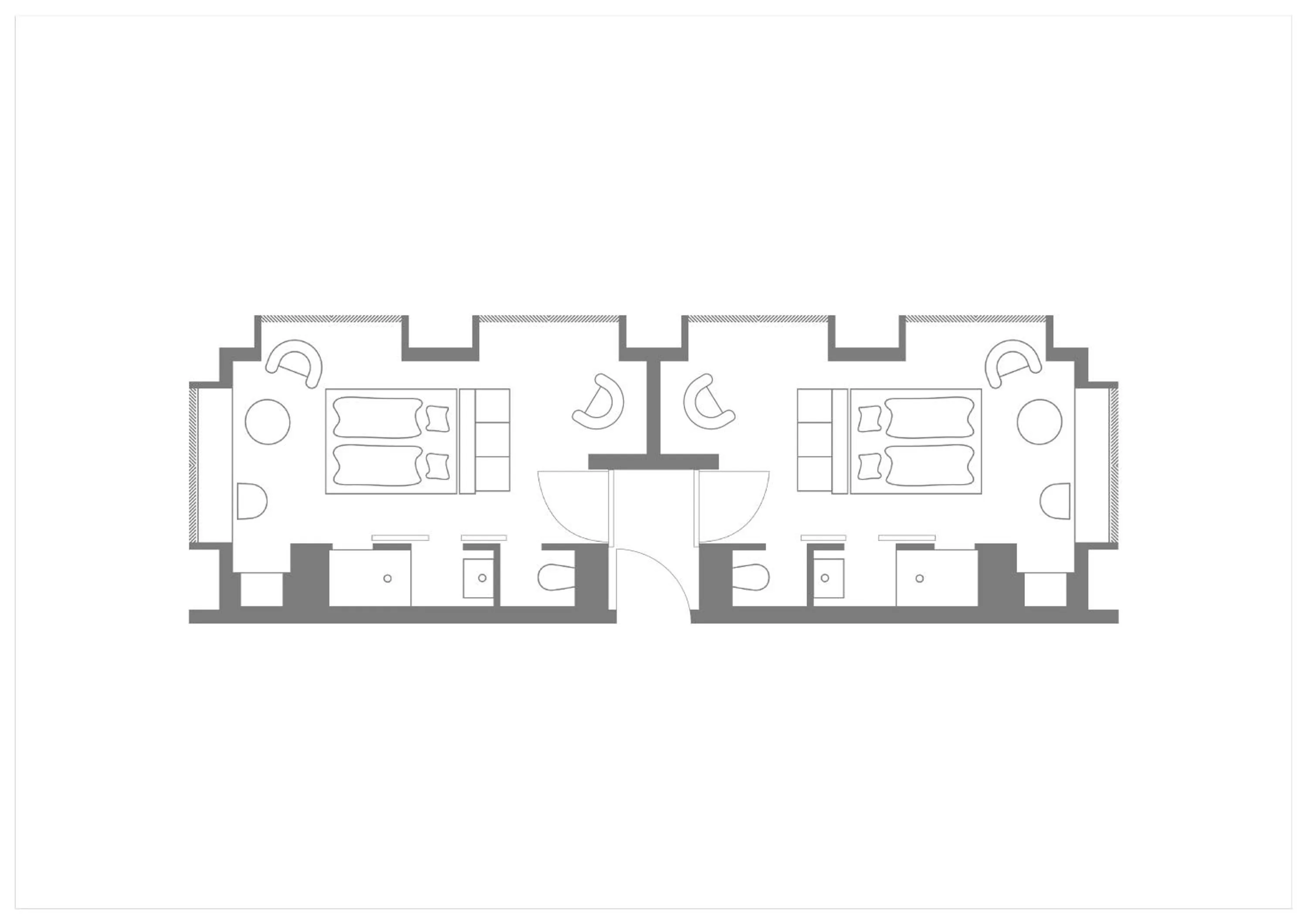 Floor plan in THE FLAG West M.