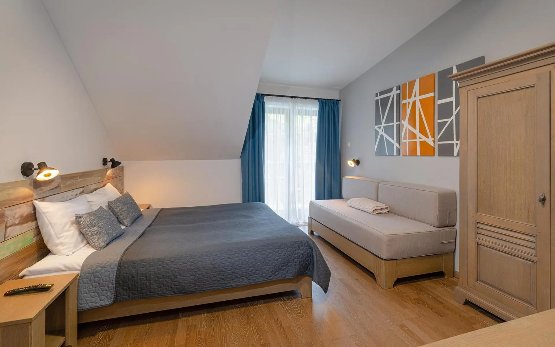 Photo of the whole room, Bed in Butikhotel Visegrád