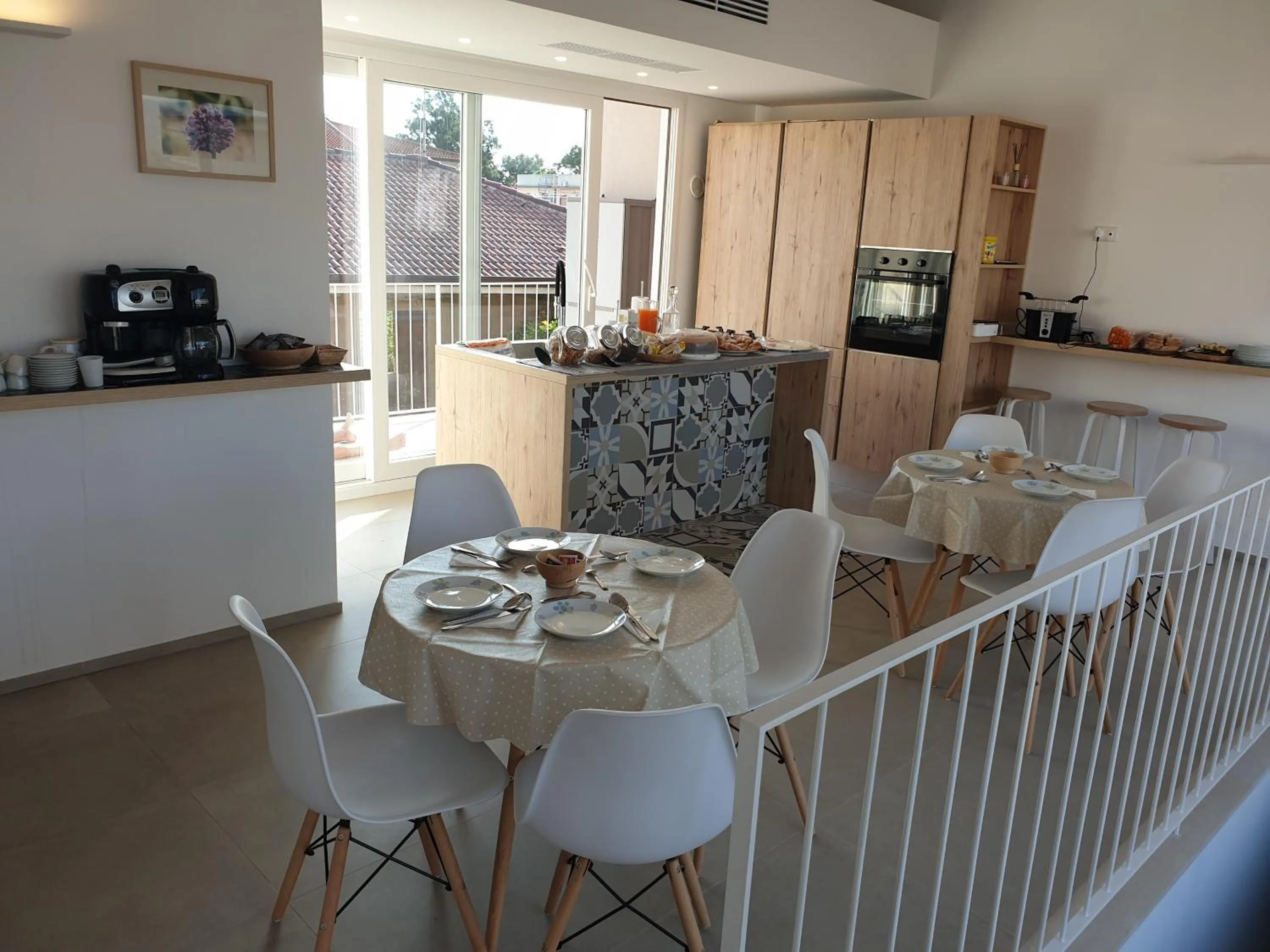 Communal kitchen in B&B Torreforte