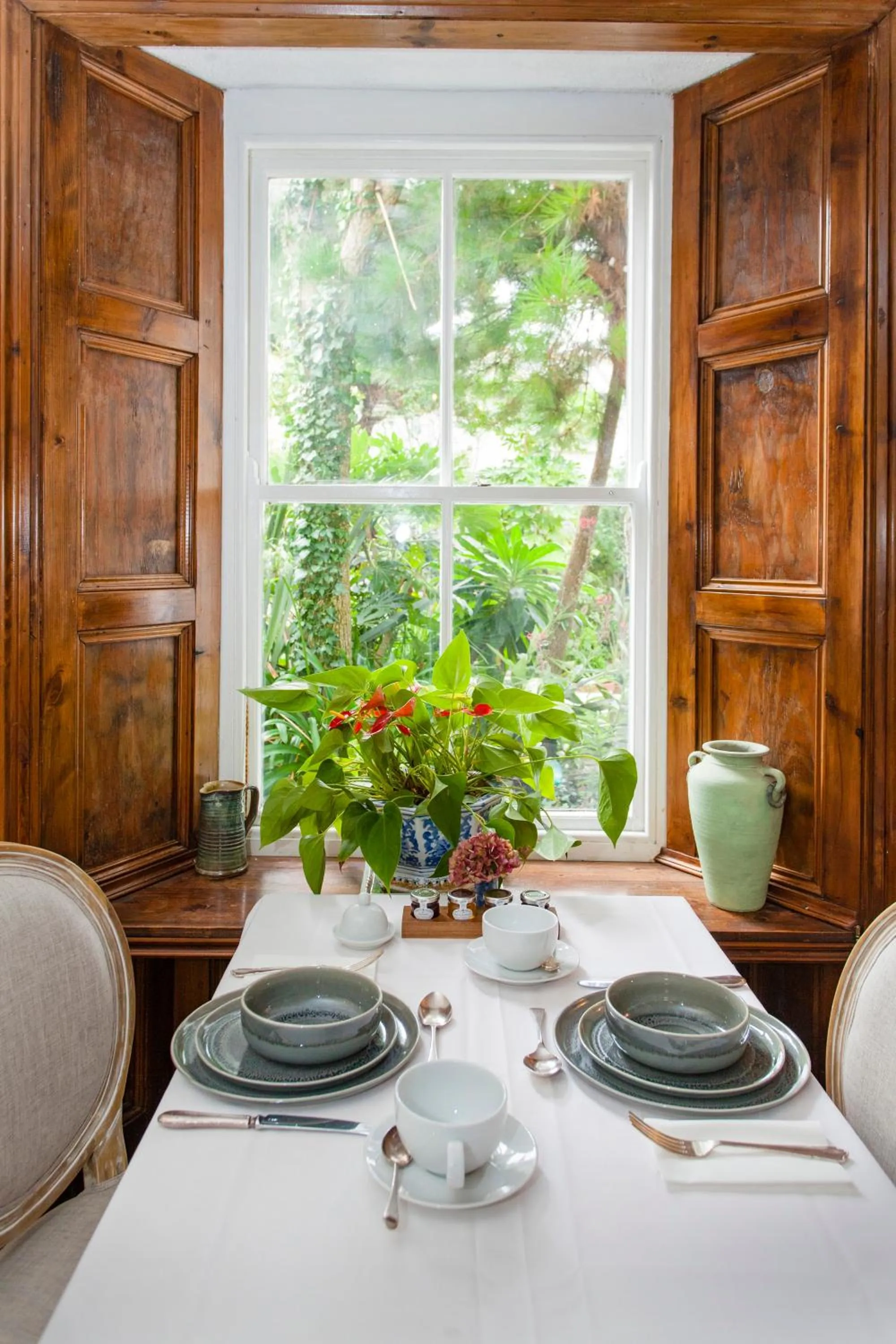 Dining area in The Summer House