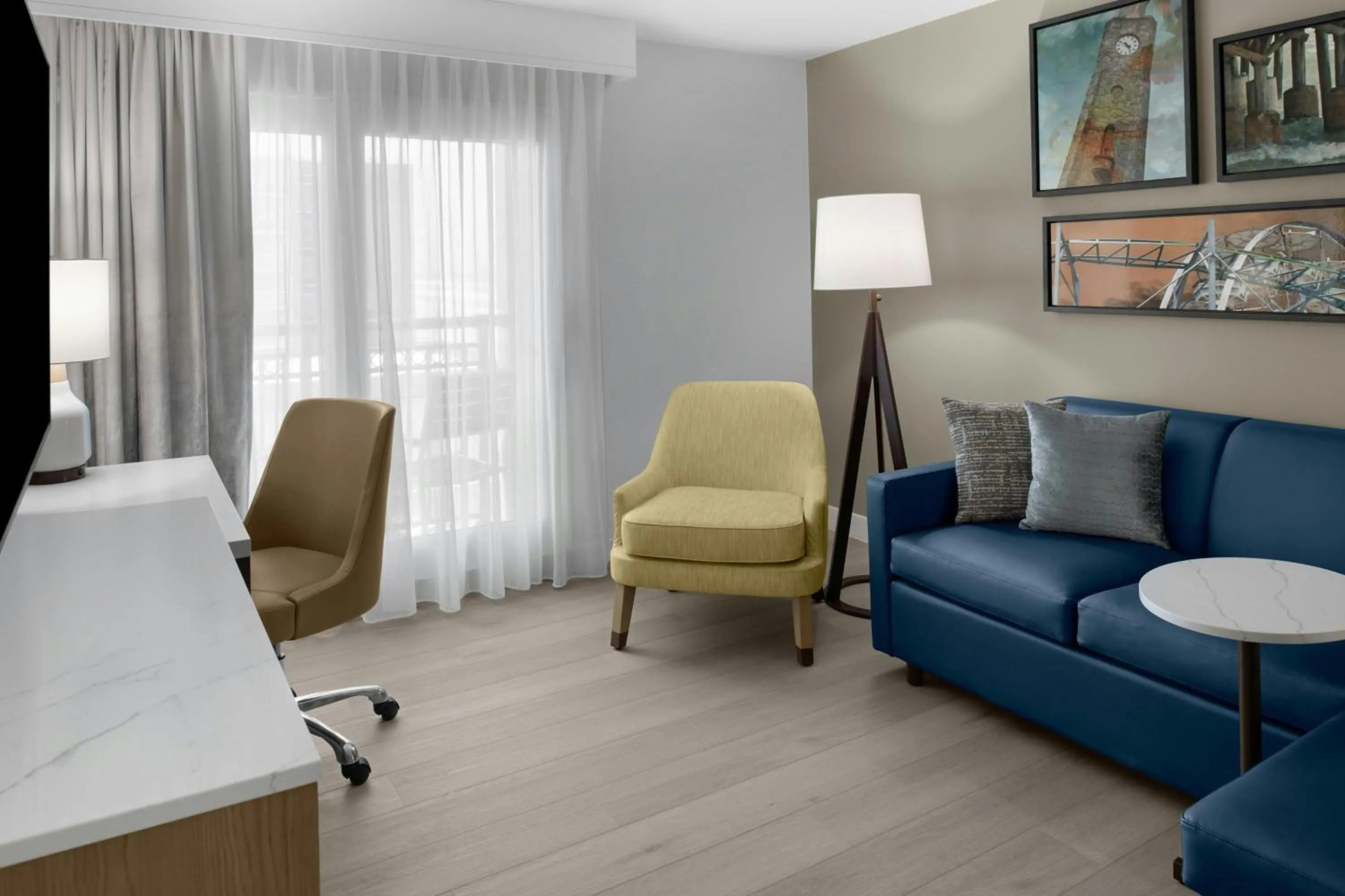 Living room in Residence Inn by Marriott Daytona Beach Oceanfront