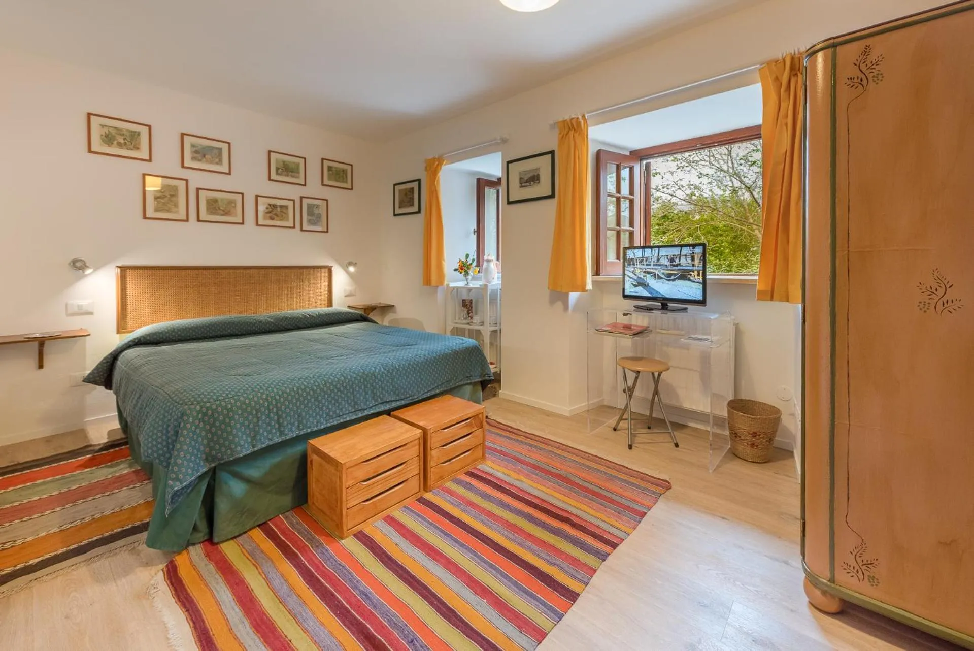 Photo of the whole room, Bed in Il Glicine La Piana dei Colli