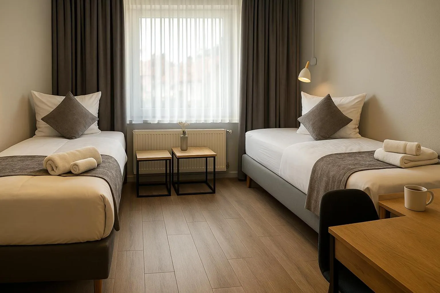 Photo of the whole room, Bed in Hotel Schultheiss Hameln