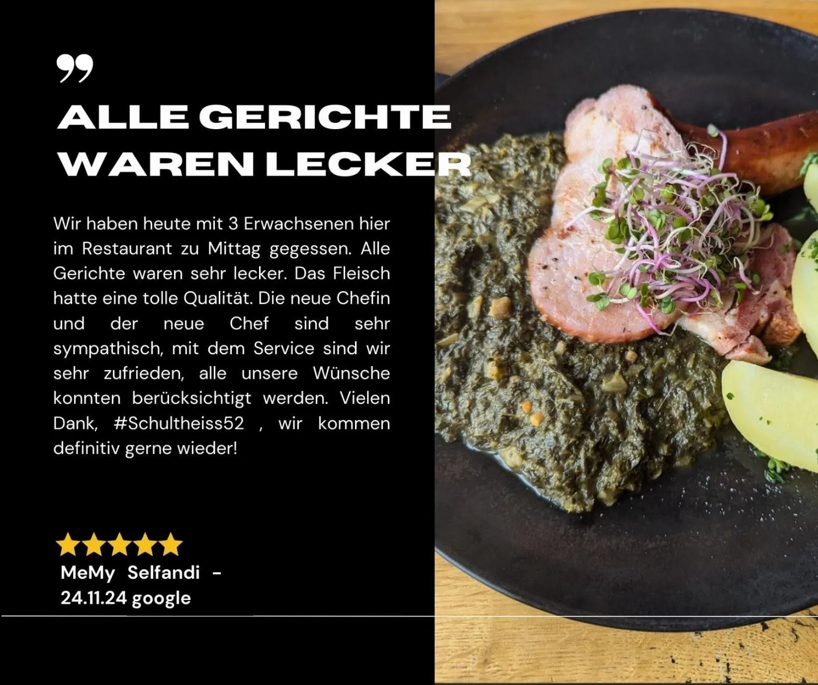 Restaurant/places to eat in Hotel Schultheiss Hameln