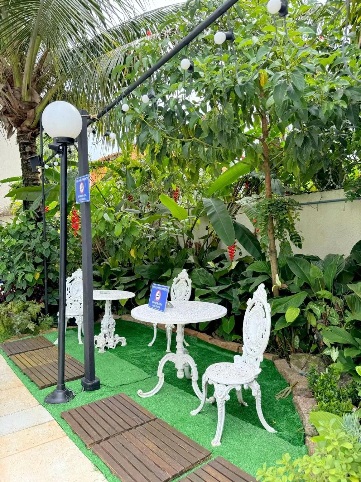 Garden in Pousada Village Cozumel