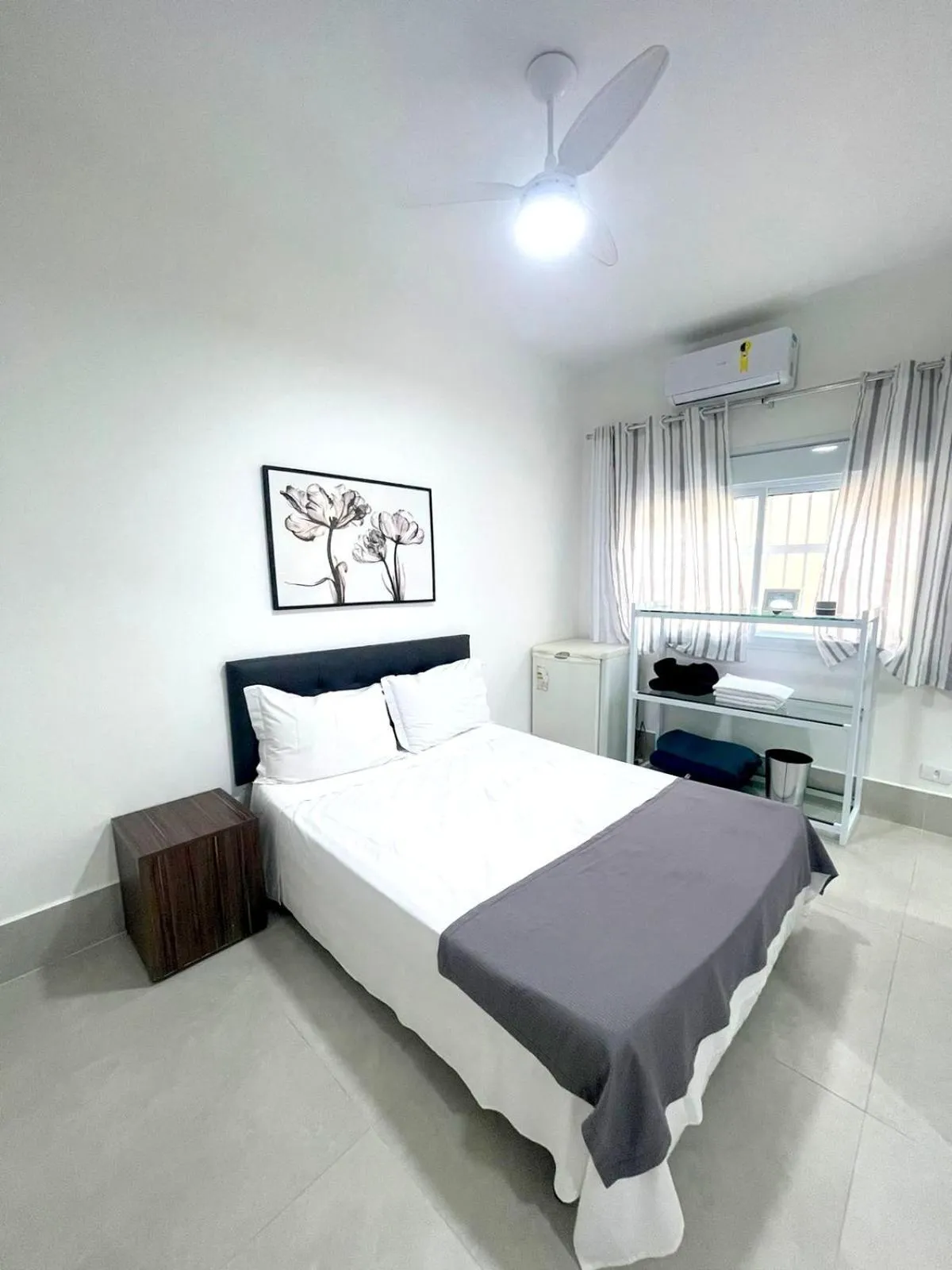 Bed in Pousada Village Cozumel