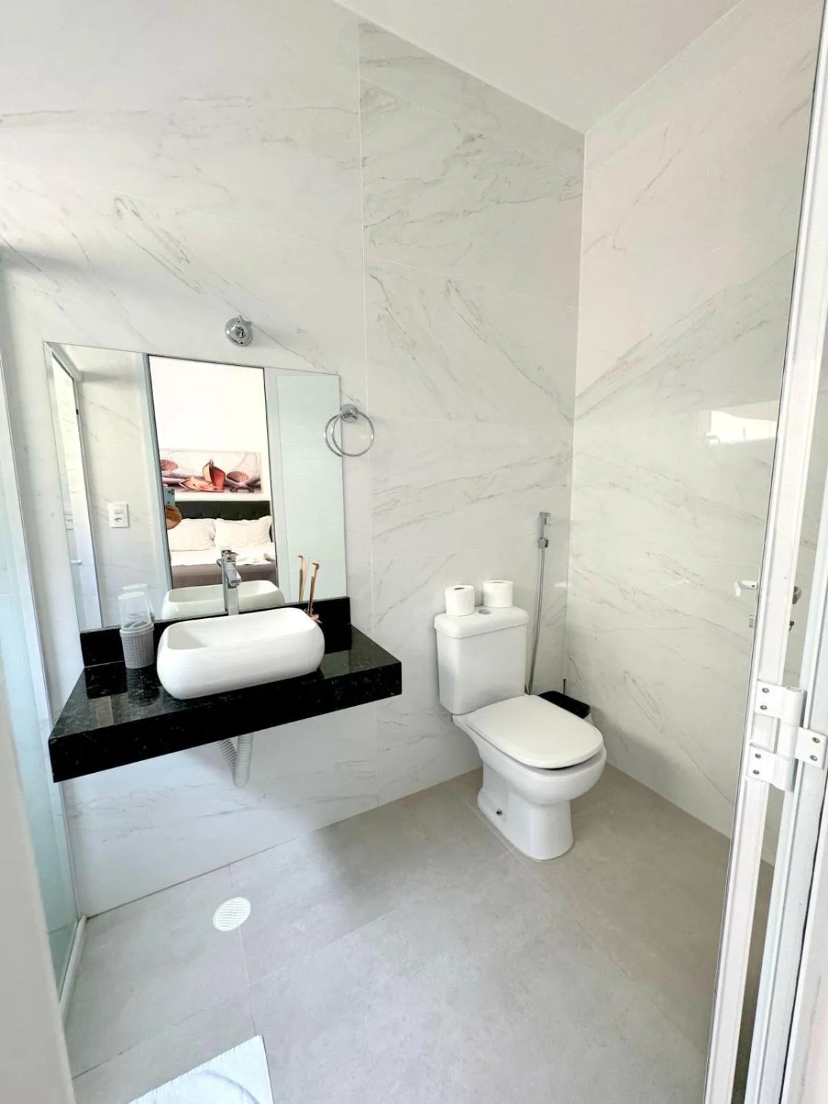 Toilet in Pousada Village Cozumel