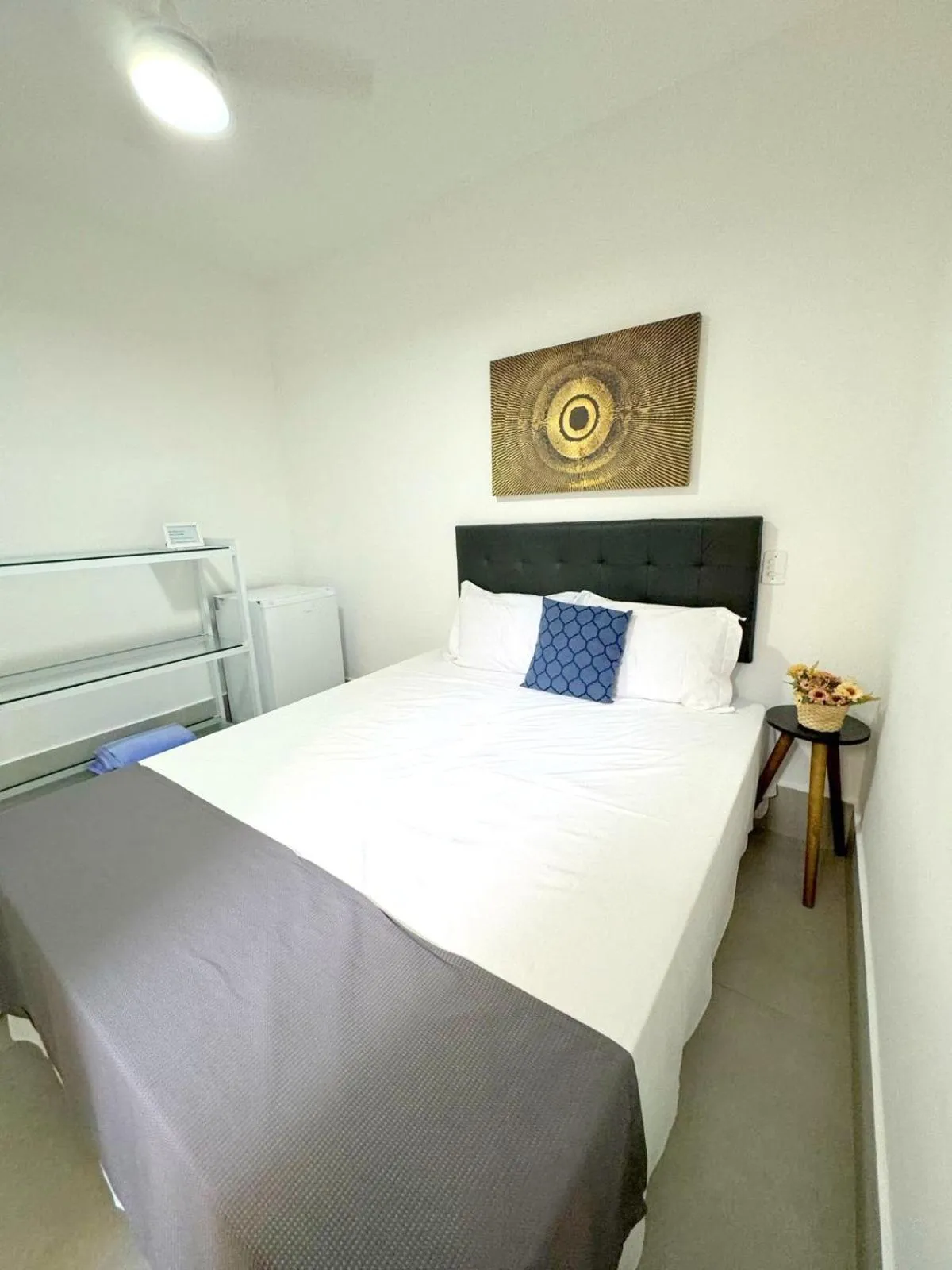 Bed in Pousada Village Cozumel