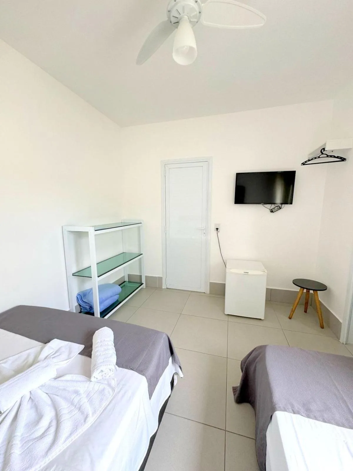 Bed in Pousada Village Cozumel