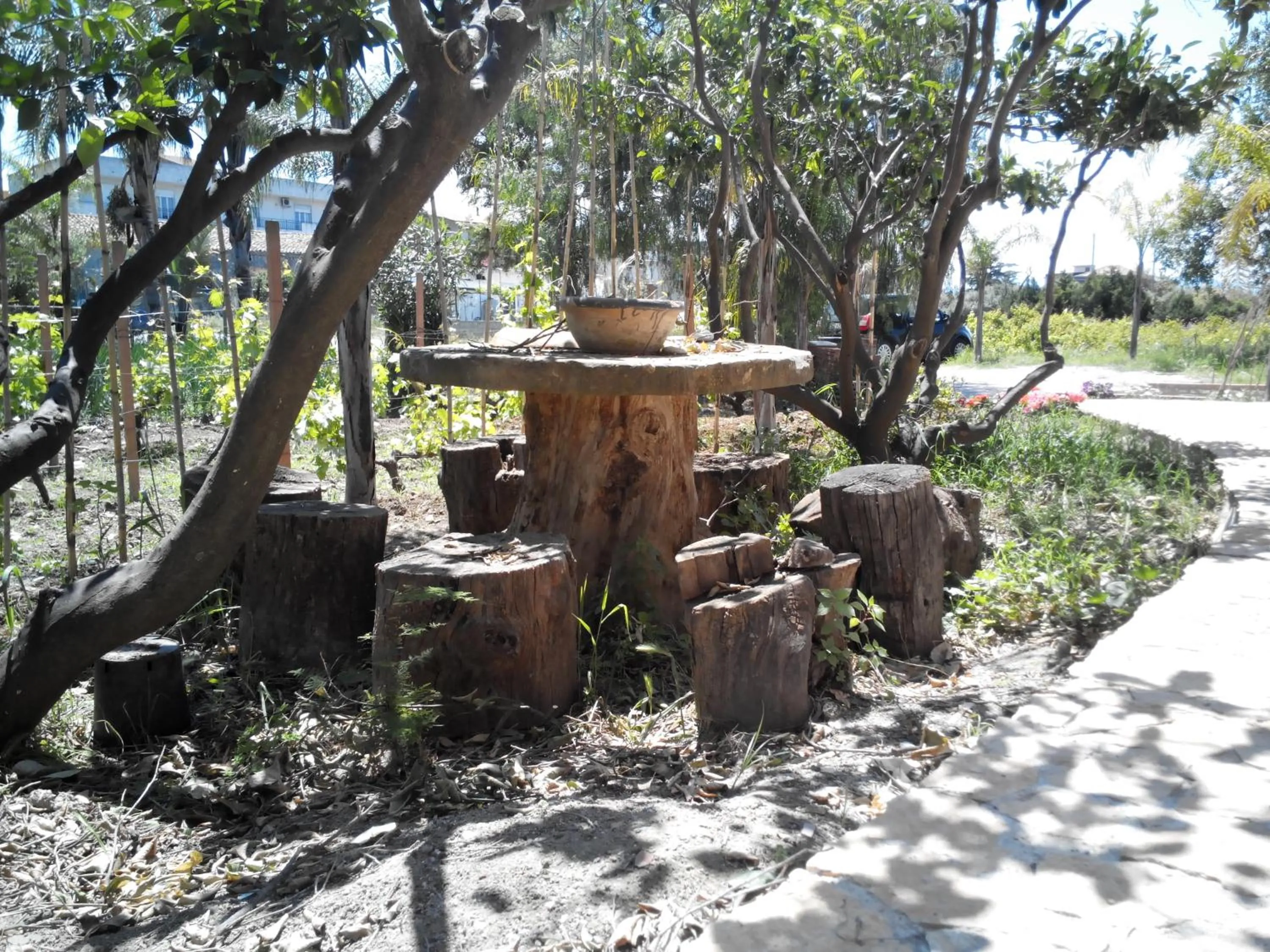 Garden in Casantica Turismo Rurale