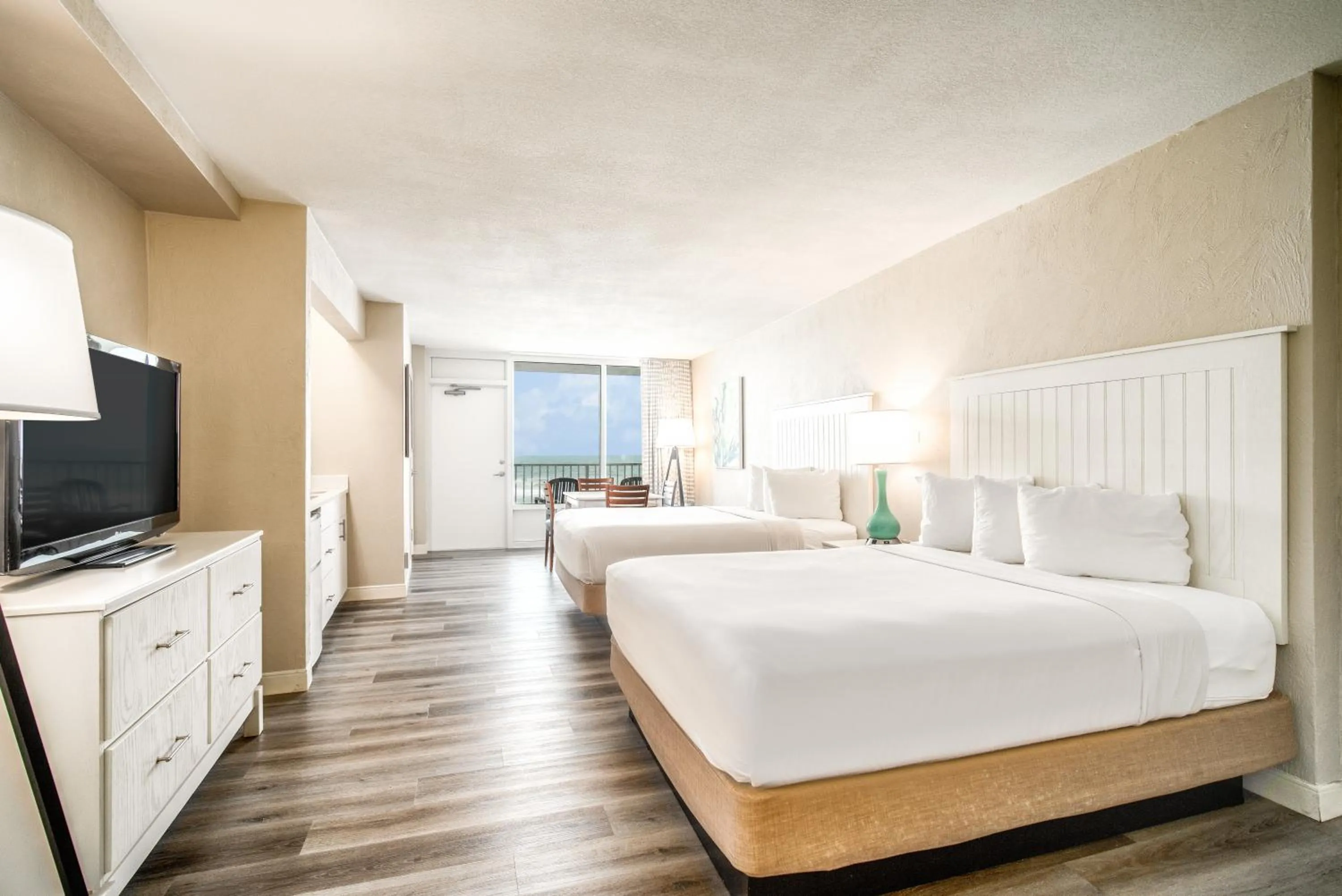 Bed in Perry's Ocean-Edge Resort