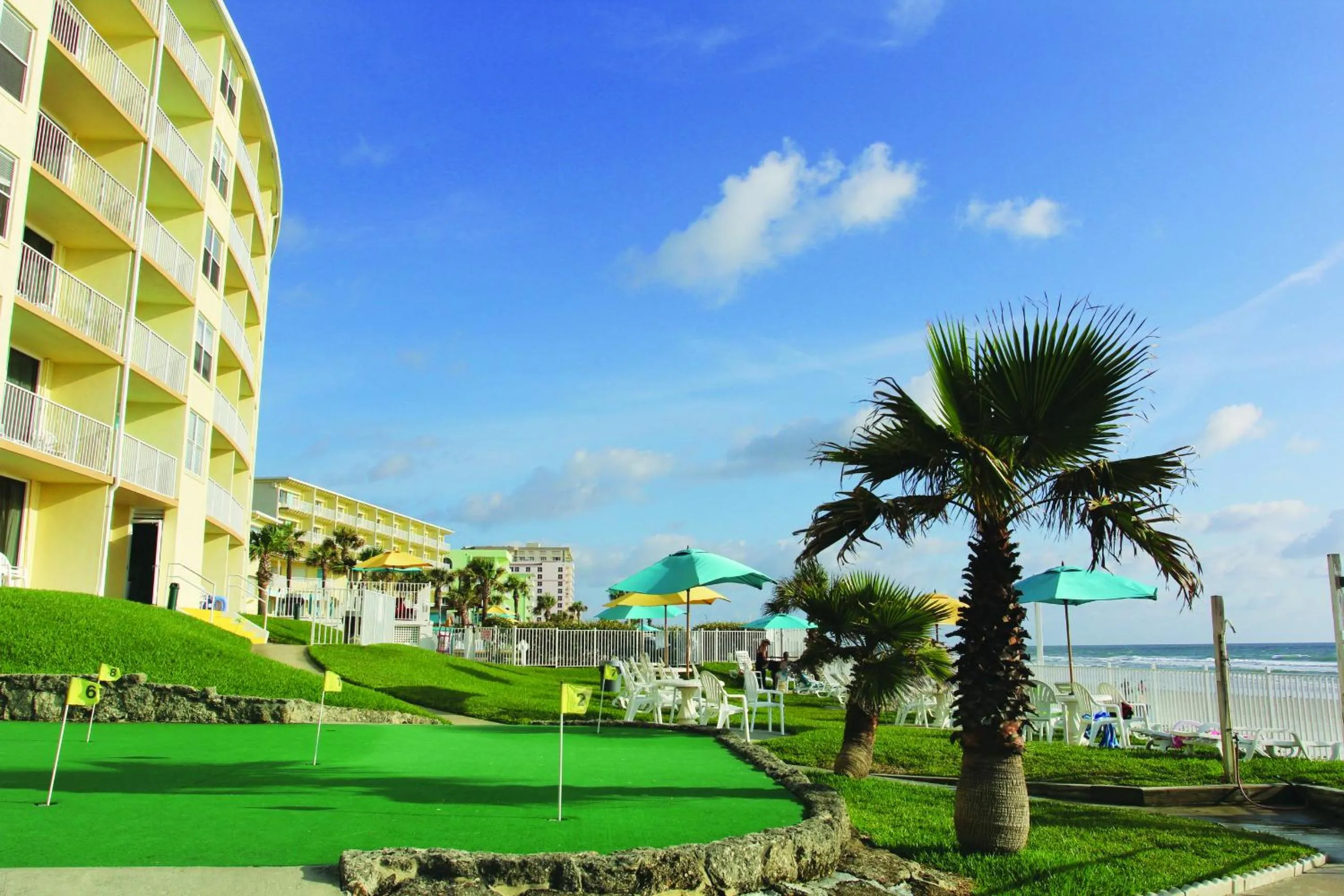 Facade/entrance in Perry's Ocean-Edge Resort