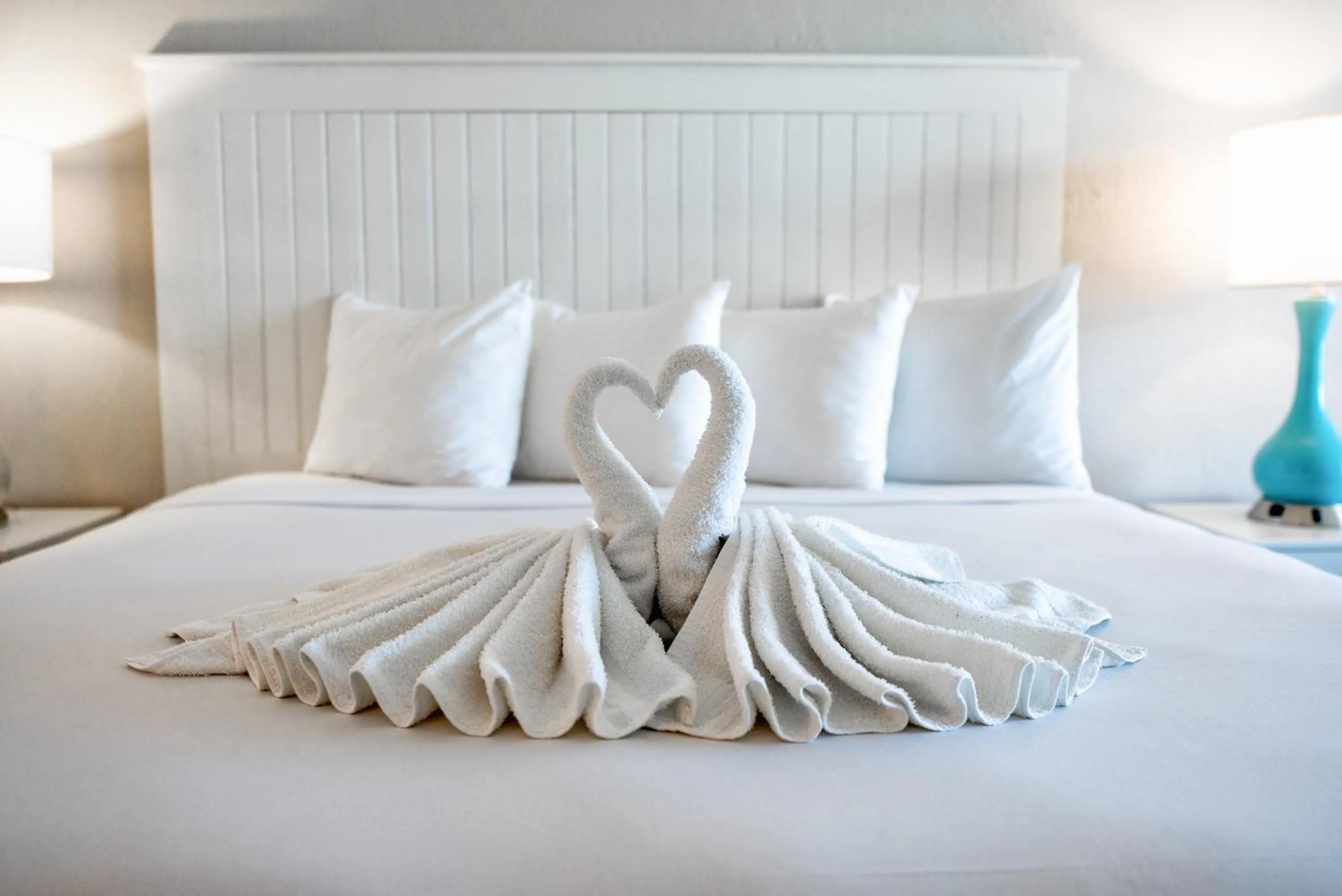 Bed in Perry's Ocean-Edge Resort