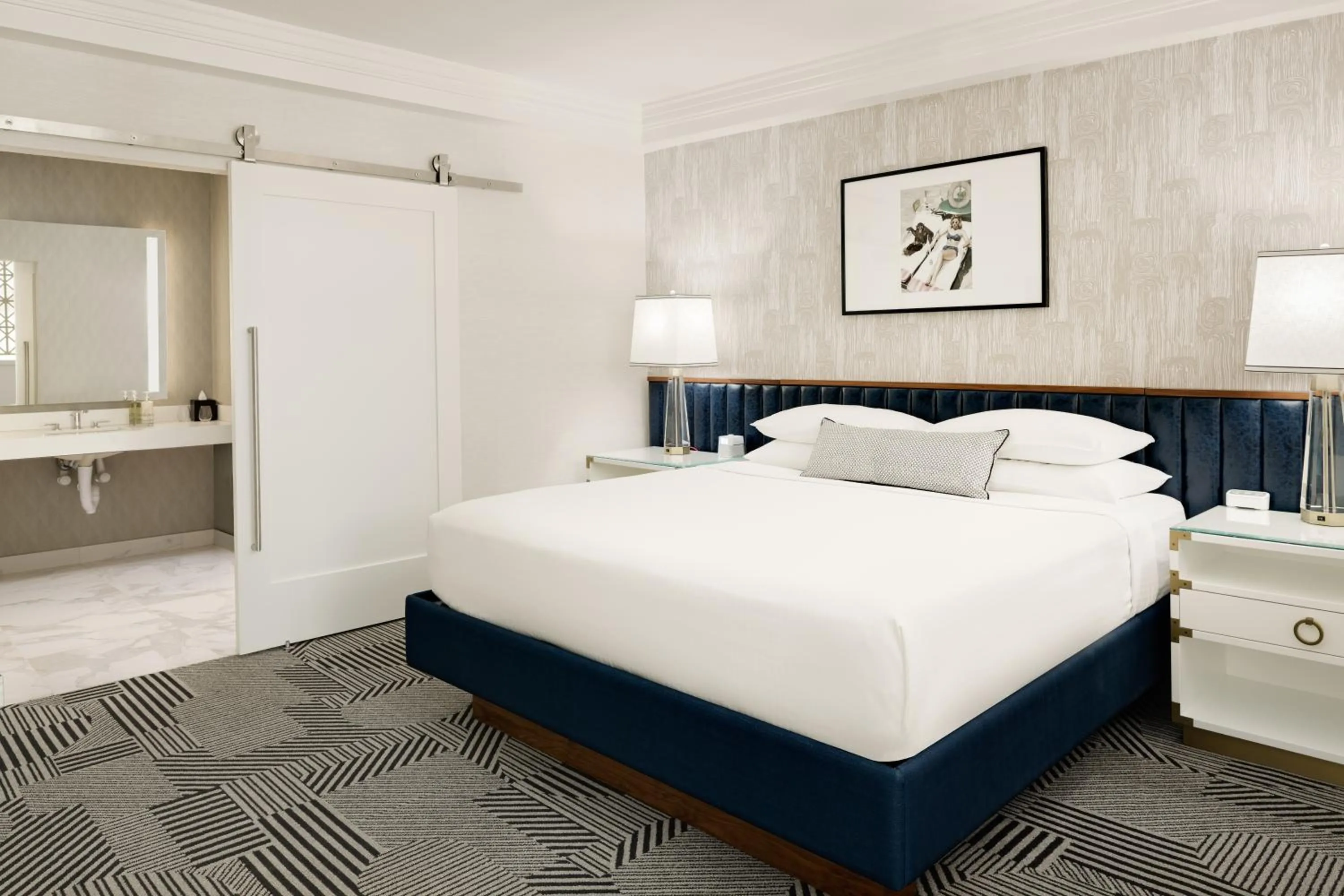 Bed in Le Parc at Melrose