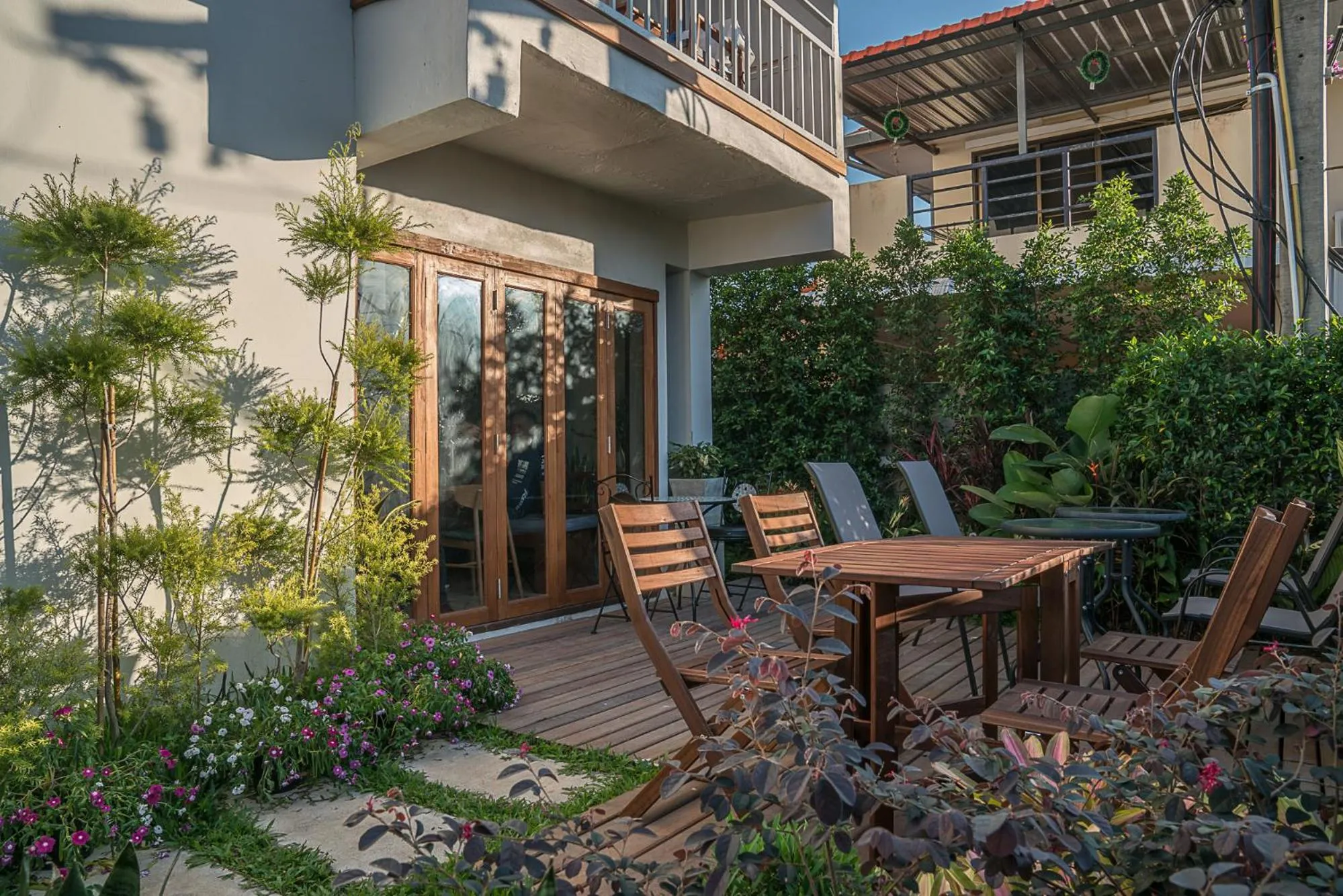 Patio in Nuan Boutique Hotel