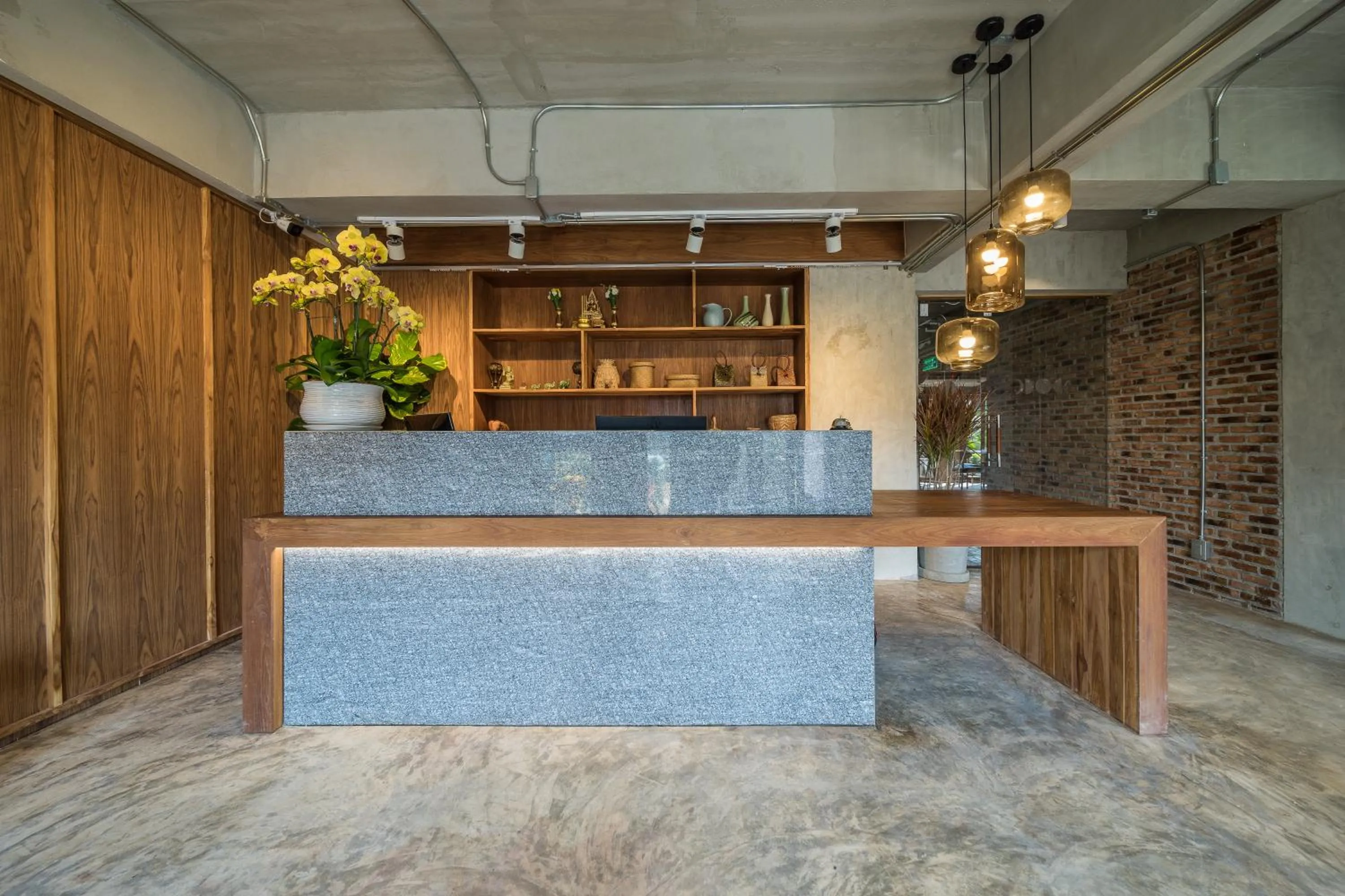 Lobby or reception in Nuan Boutique Hotel