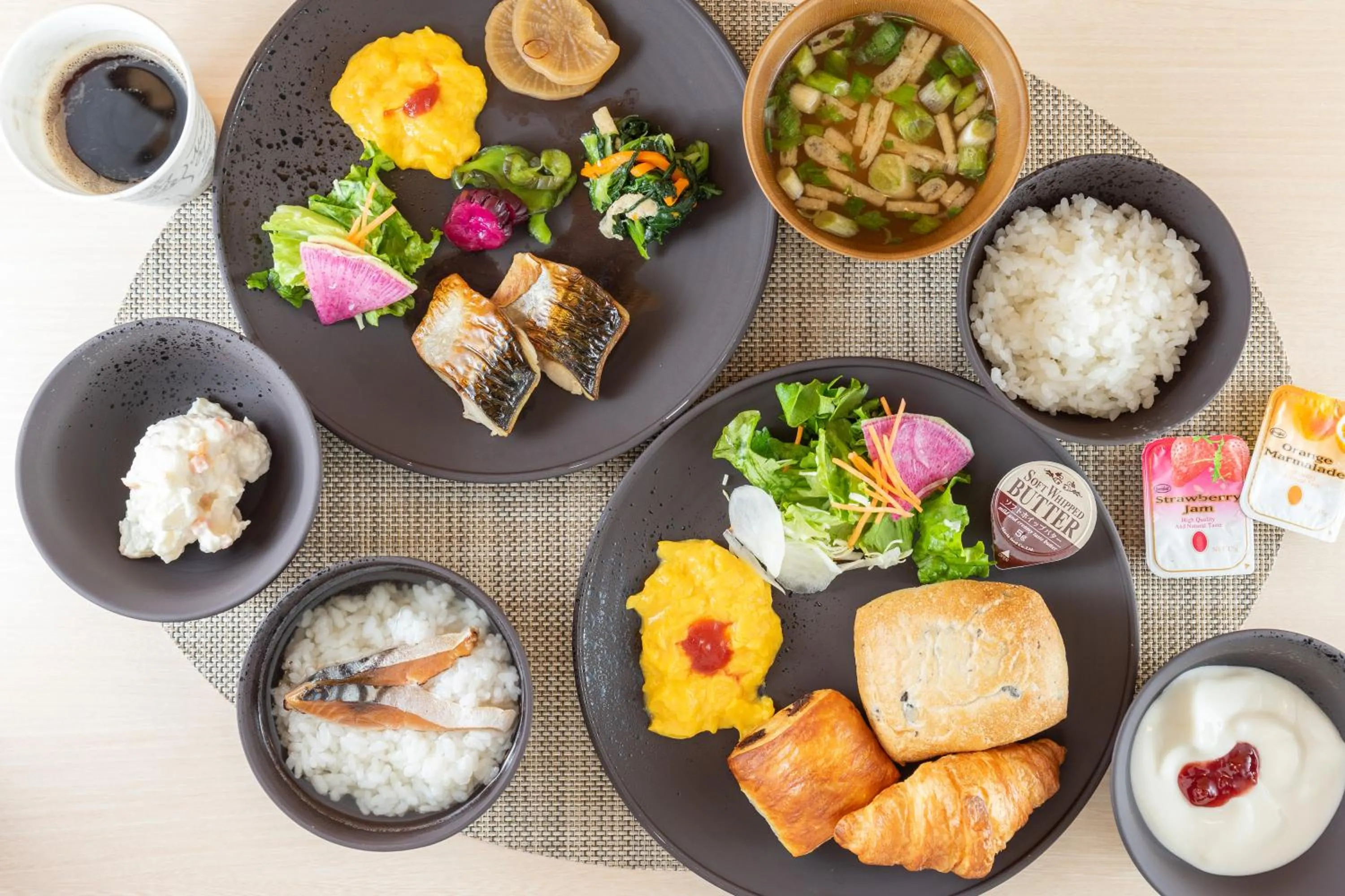 Breakfast in Super Hotel Echizen Takefu