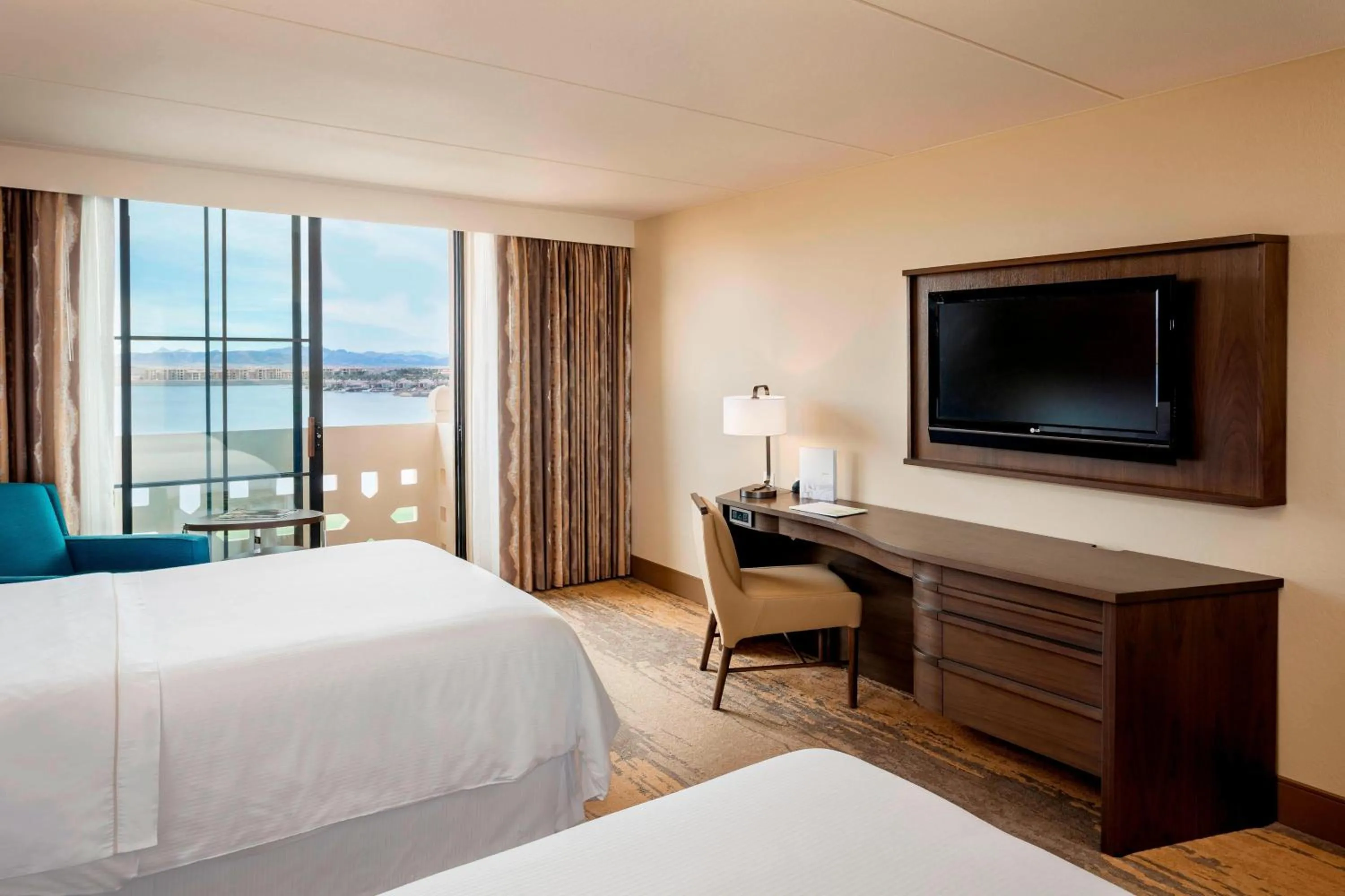 Photo of the whole room, Bed in The Westin Lake Las Vegas Resort & Spa