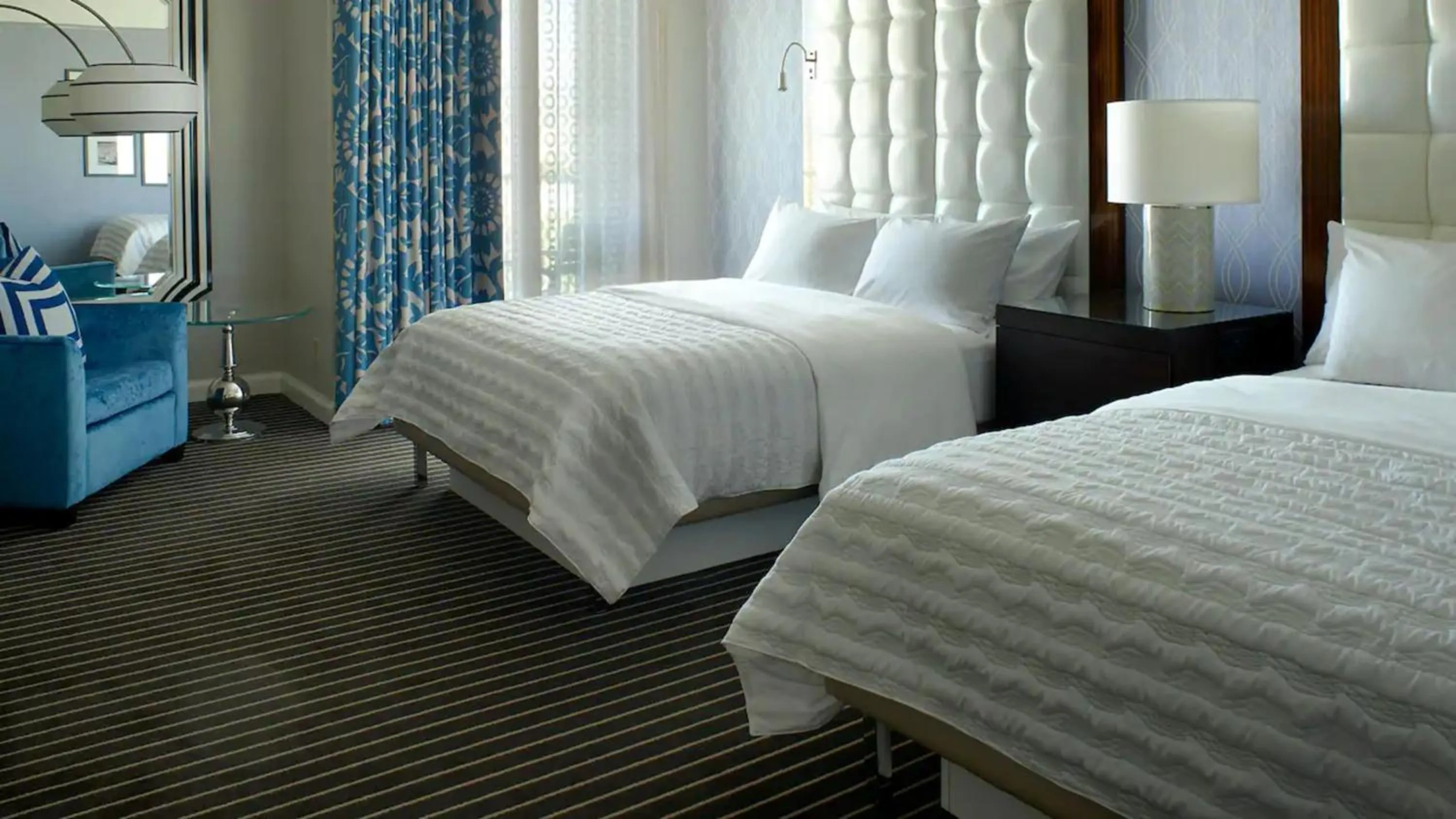 Queen Room with Two Queen Beds and City View in Hyatt Centric Delfina Santa Monica