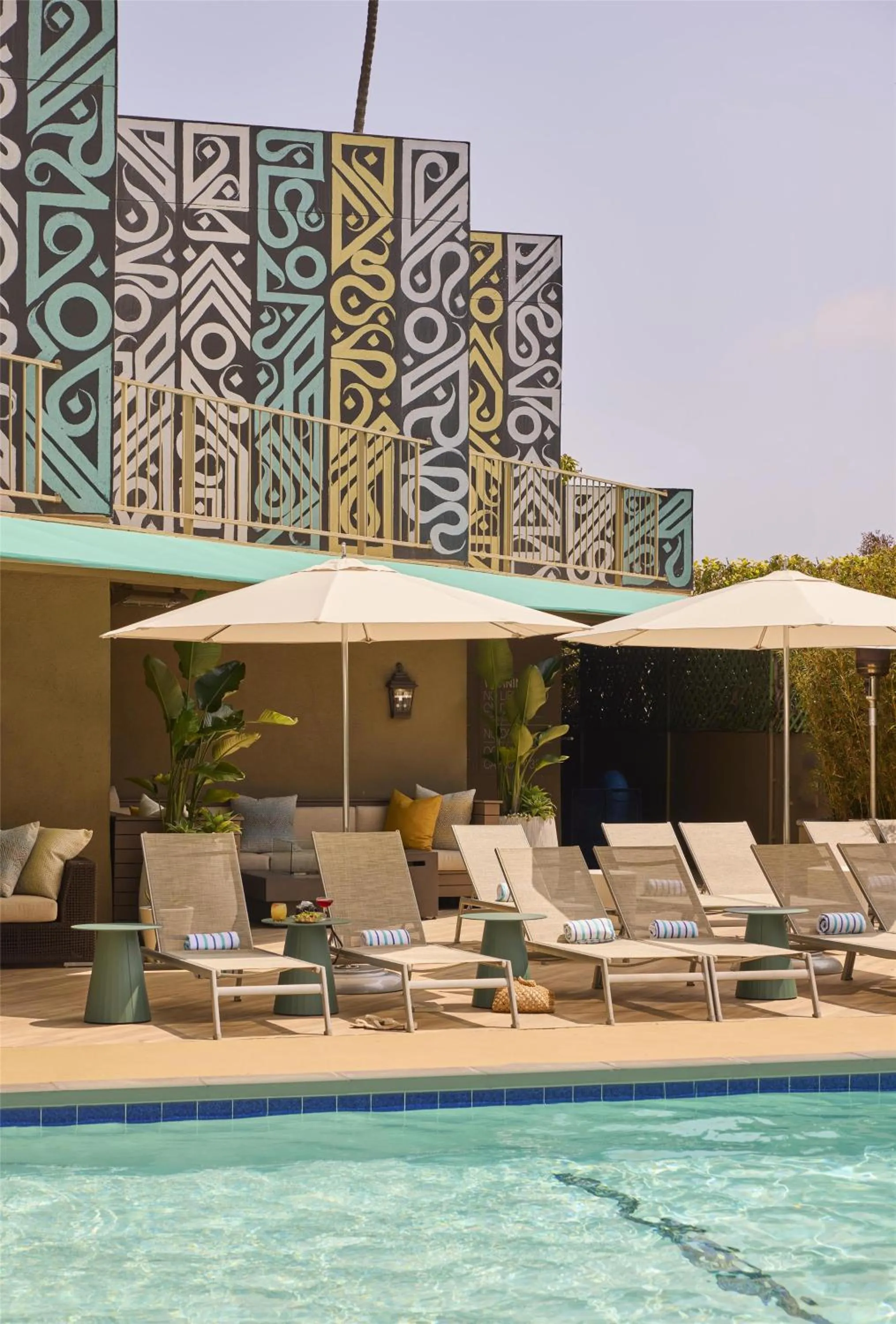 Swimming pool in Hyatt Centric Delfina Santa Monica