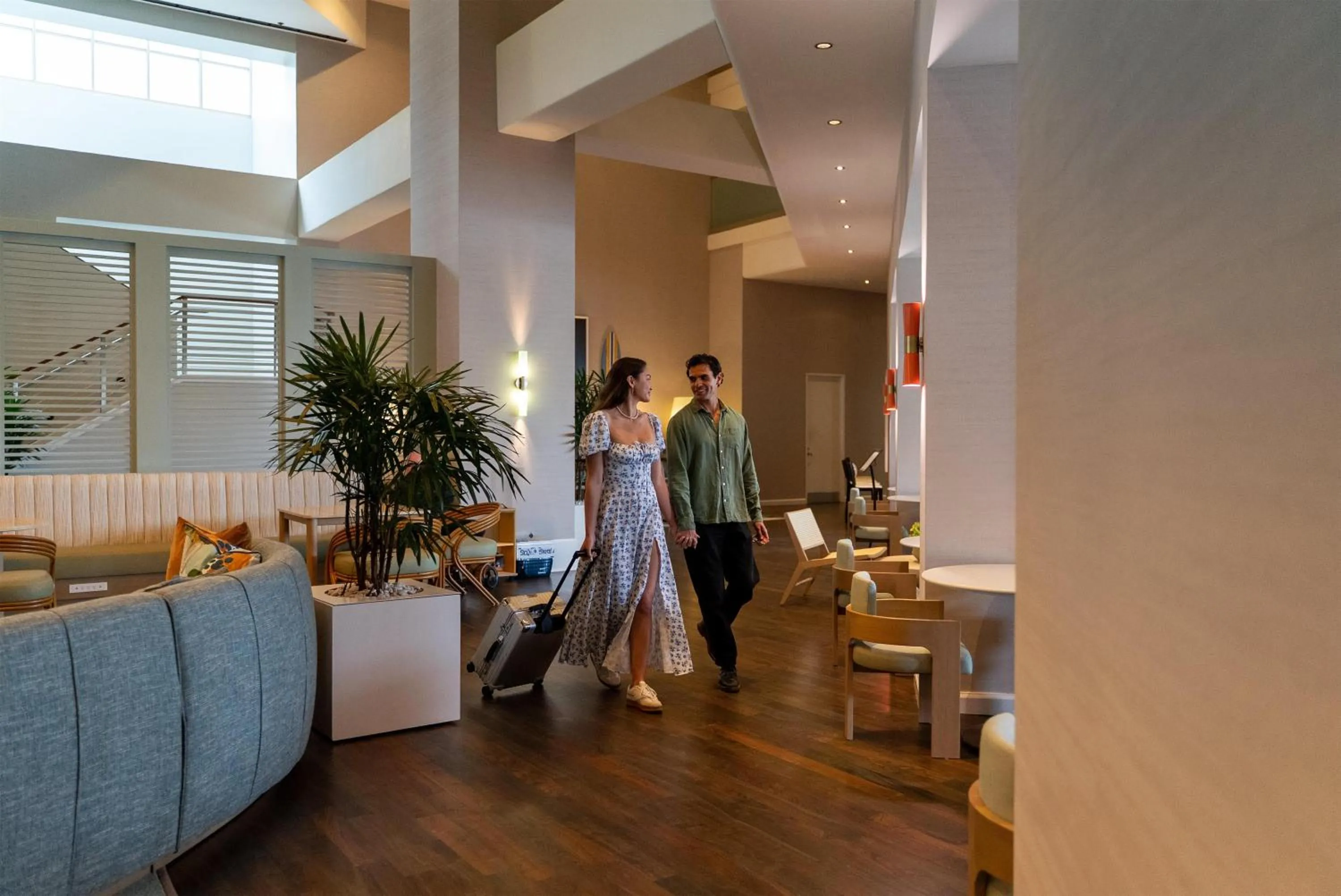 Lobby or reception in Hyatt Centric Delfina Santa Monica