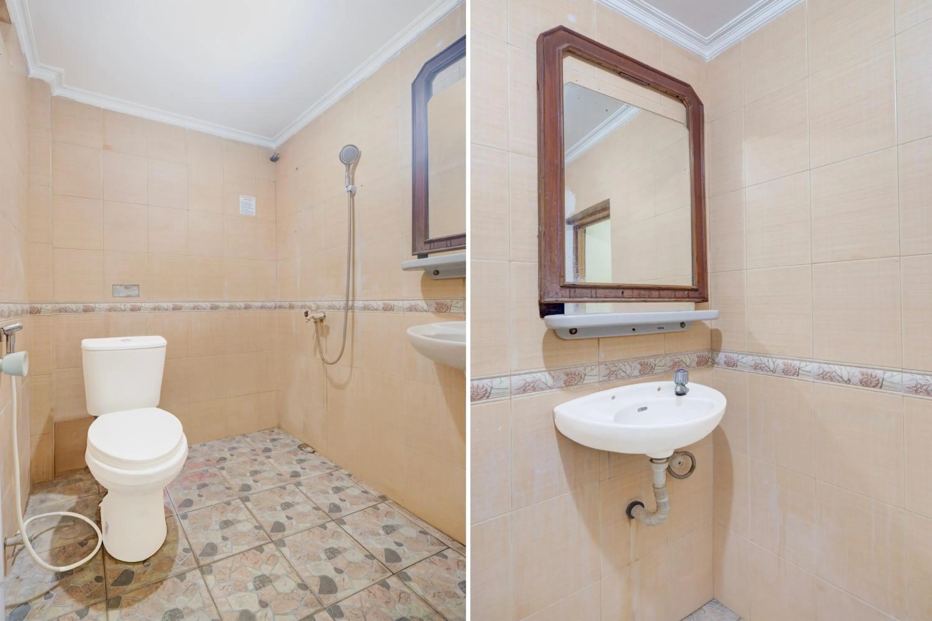 Bathroom in Hotel O Bogor Near Museum Peta