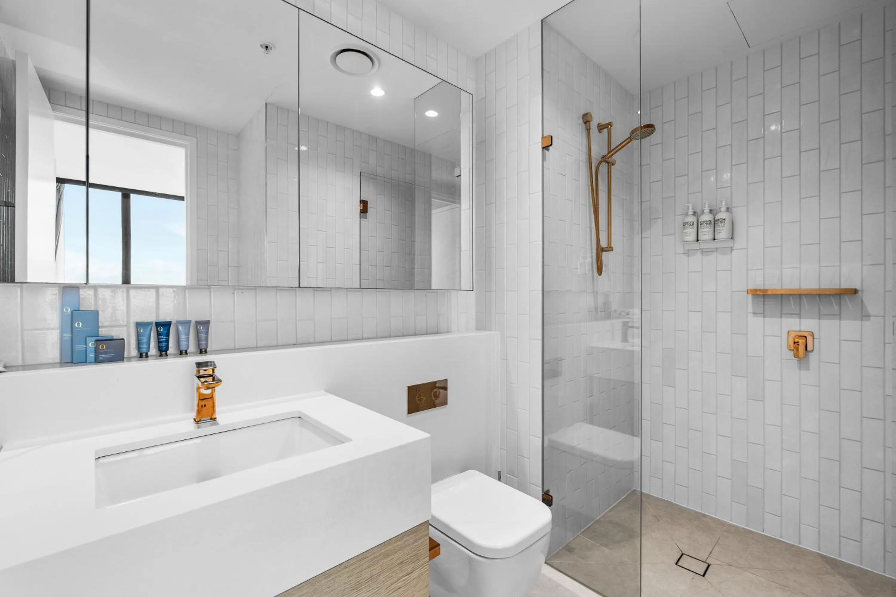 Bathroom in Collins House Apartments by CLLIX