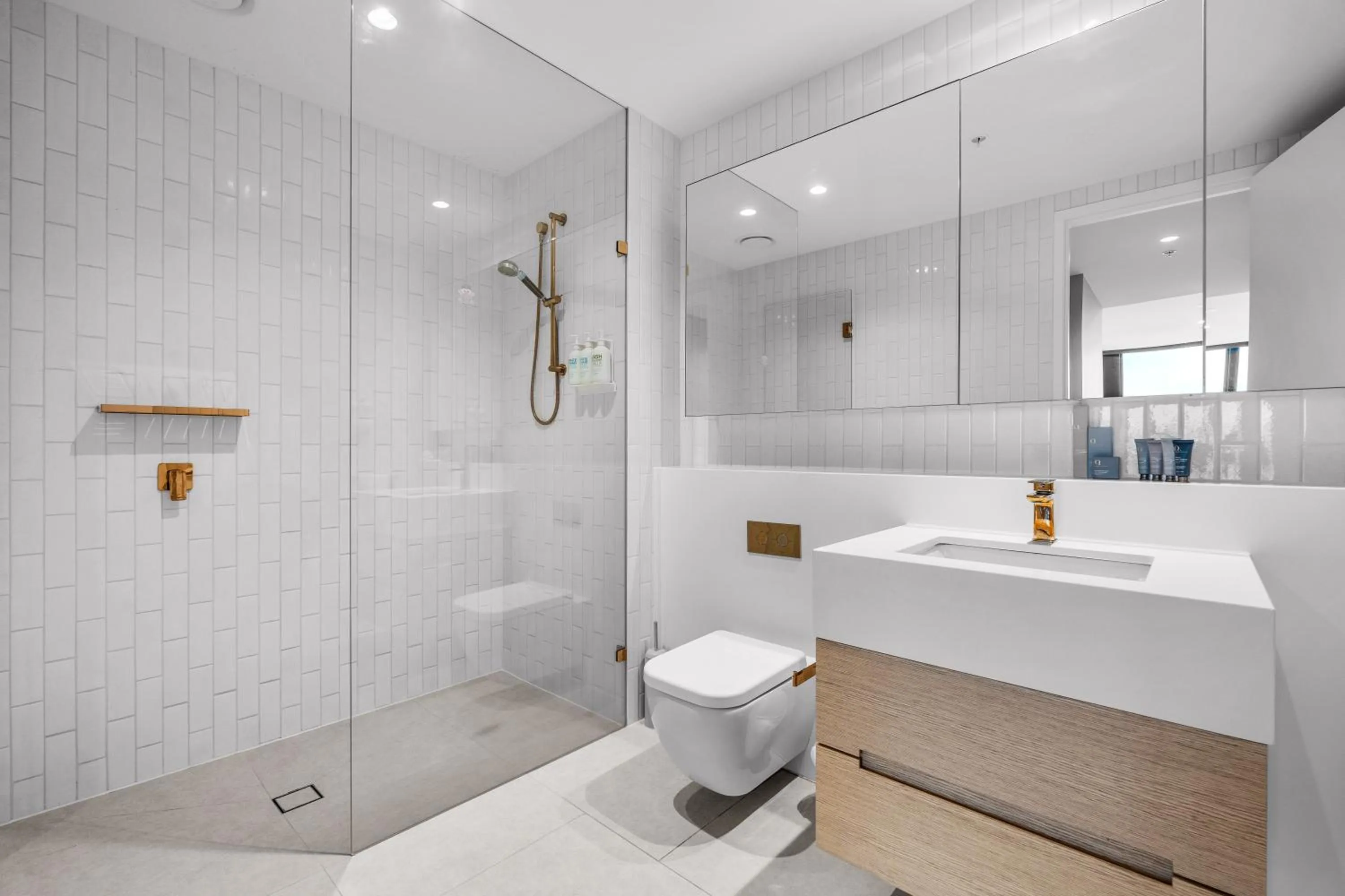 Bathroom in Collins House Apartments by CLLIX