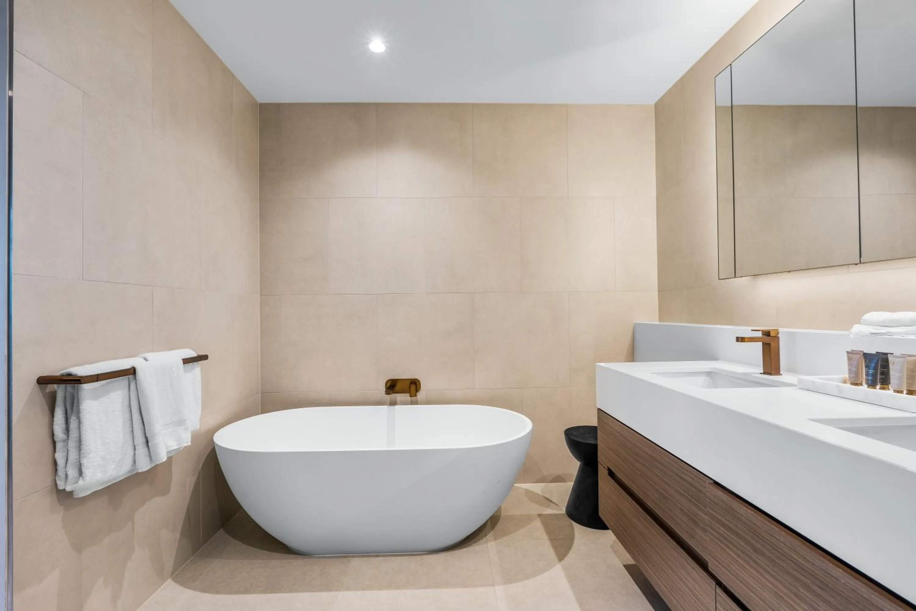 Bathroom in Collins House Apartments by CLLIX