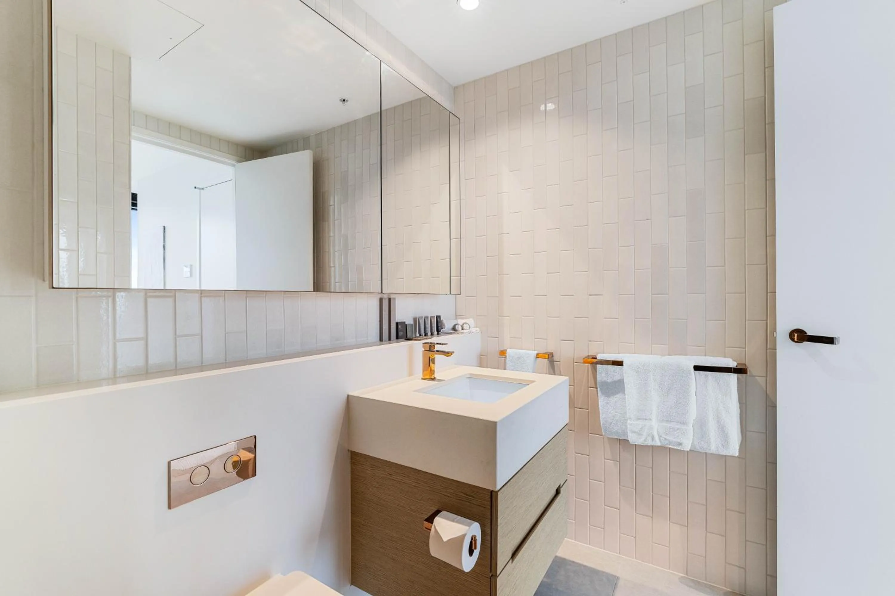 Bathroom in Collins House Apartments by CLLIX