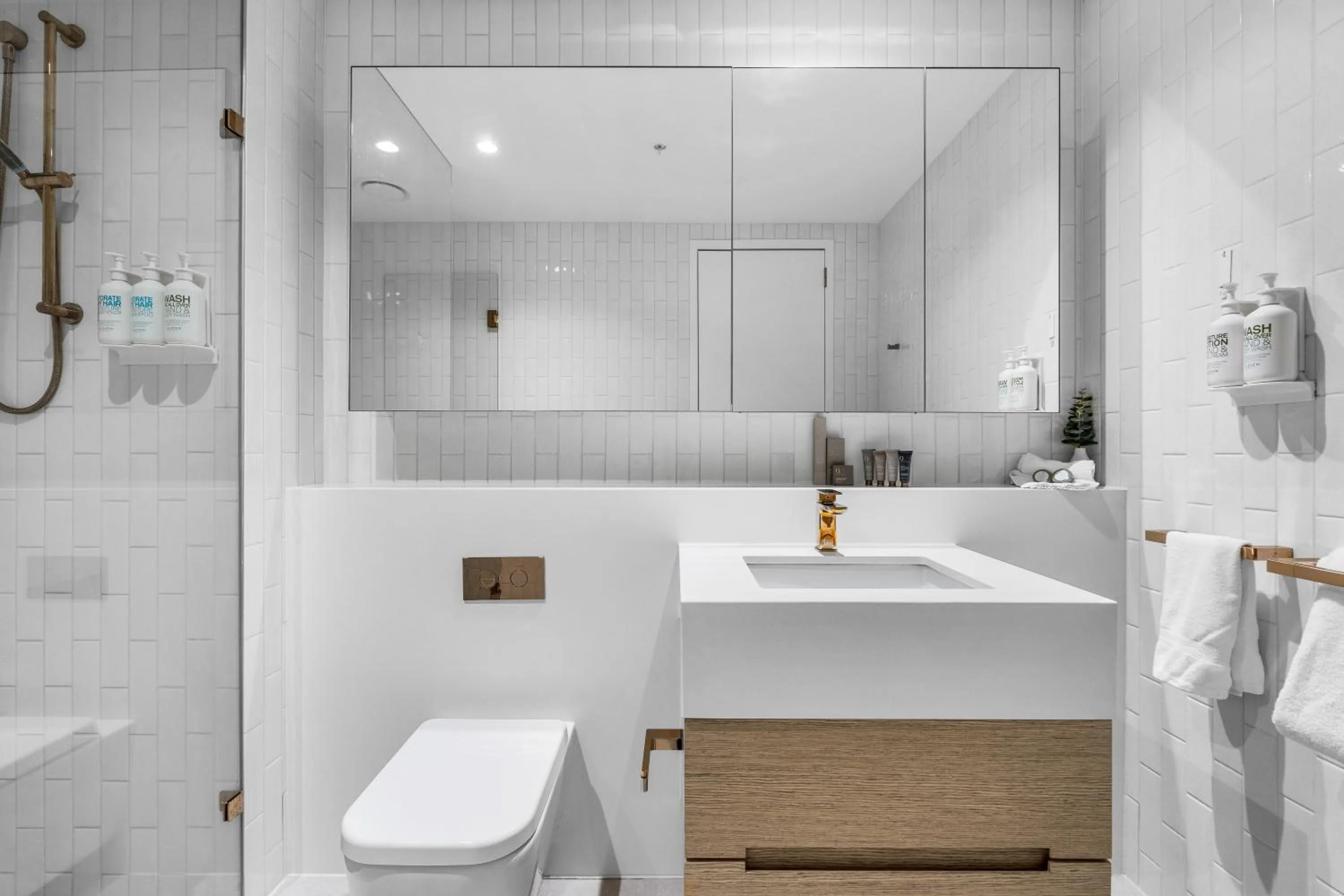 Bathroom in Collins House Apartments by CLLIX