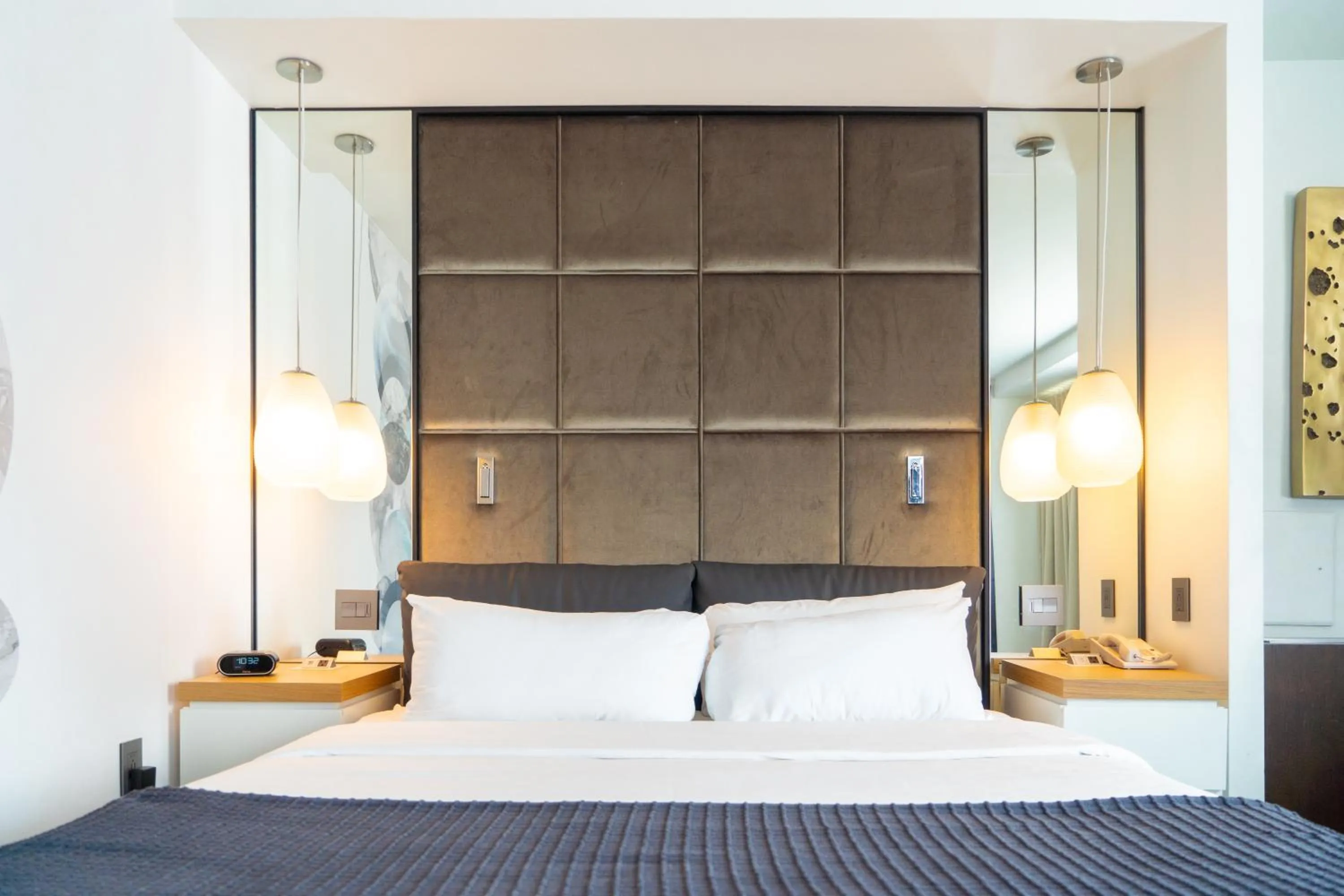 Bed in The Windsor Suites