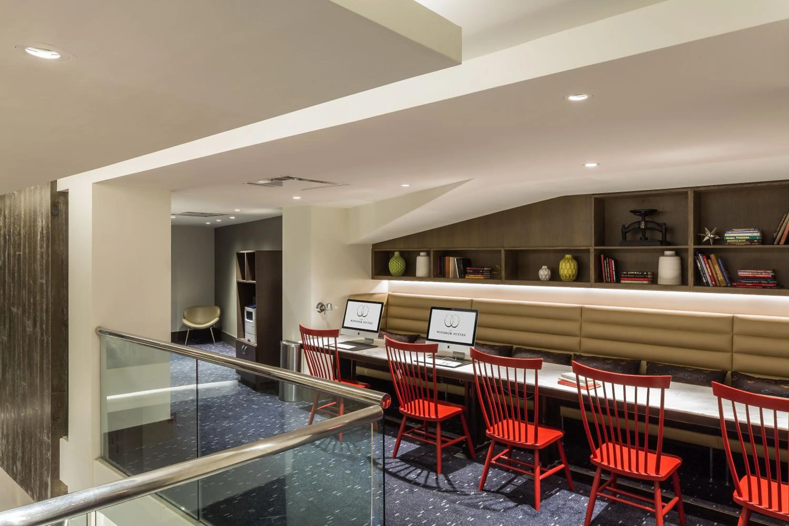 Library in The Windsor Suites